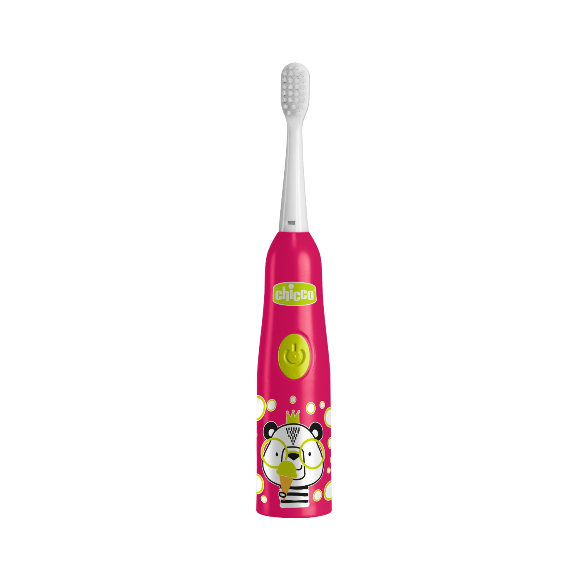 Chicco - spazzolino elettrico panda rosa - Chicco