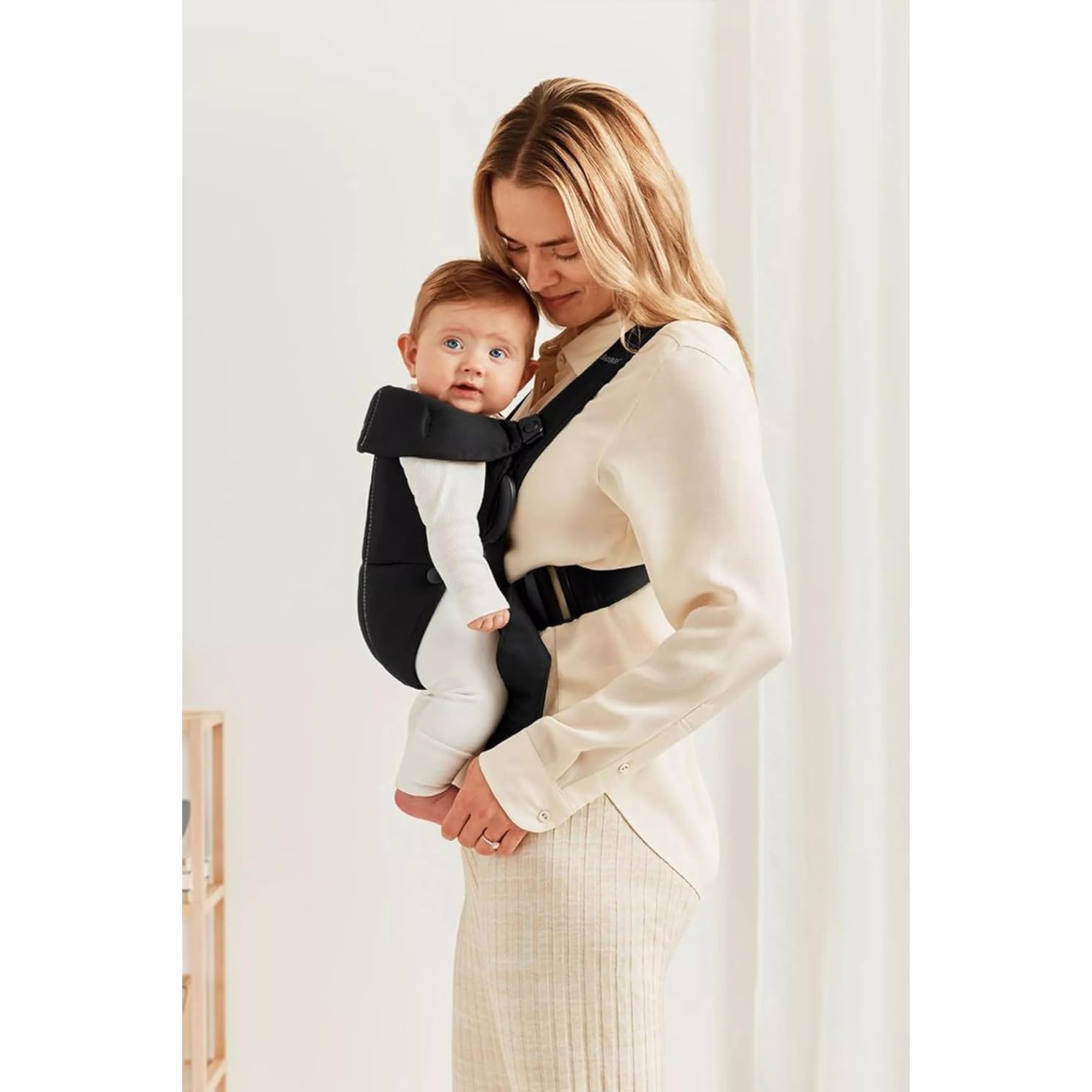 Marsupio mini babybjörn cotone - nero - Babybjörn