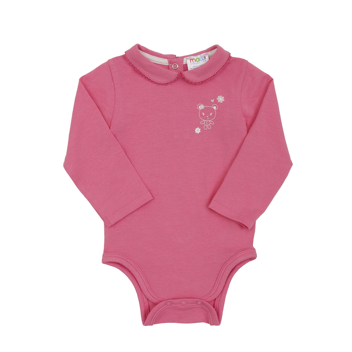 Mawi - body jersey stretch tinta unita girl - Mawi