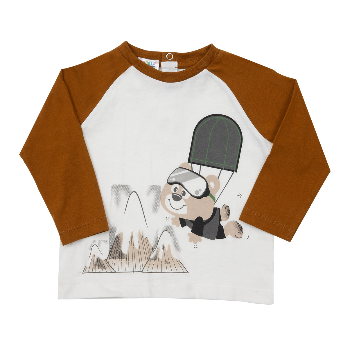 Mawi - t-sh ml jer raglan c/stampa - Mawi