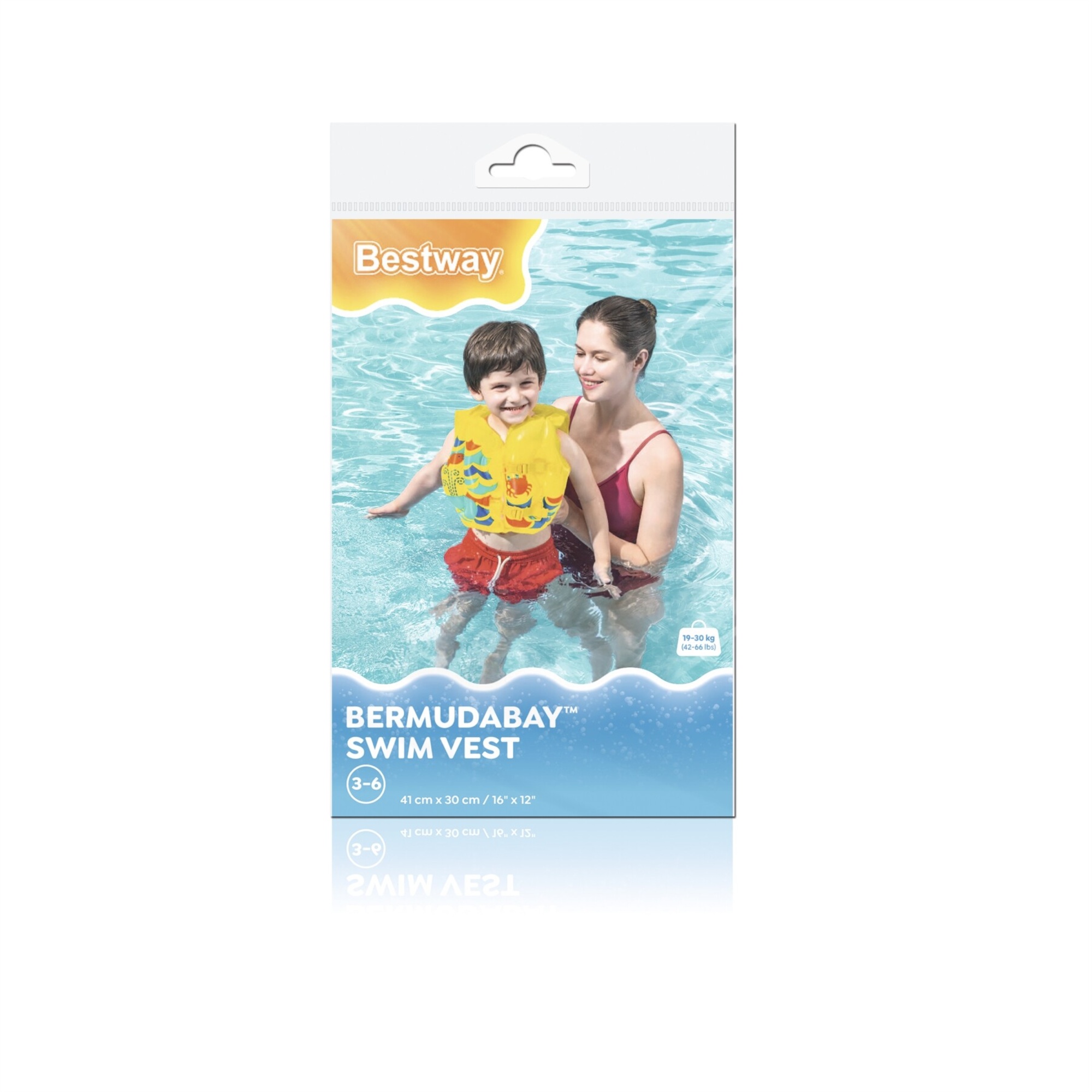 Giubbino da nuoto gonfiabile bestway® bermudabay™, accessori nuoto, 3-6 anni - Bestway