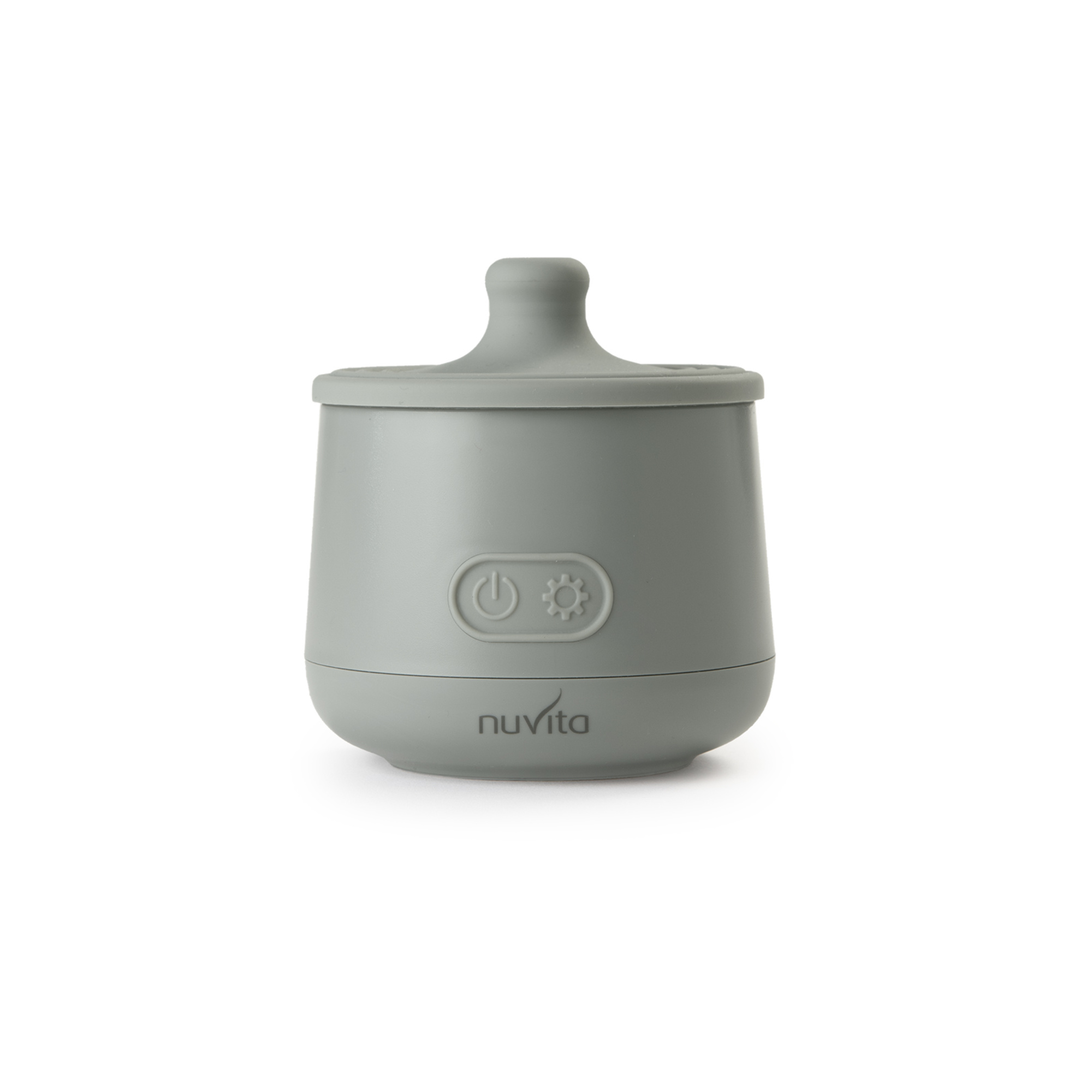 1162 nuvita scaldabiberon portatile universale warm'n'go - sage green - Nuvita