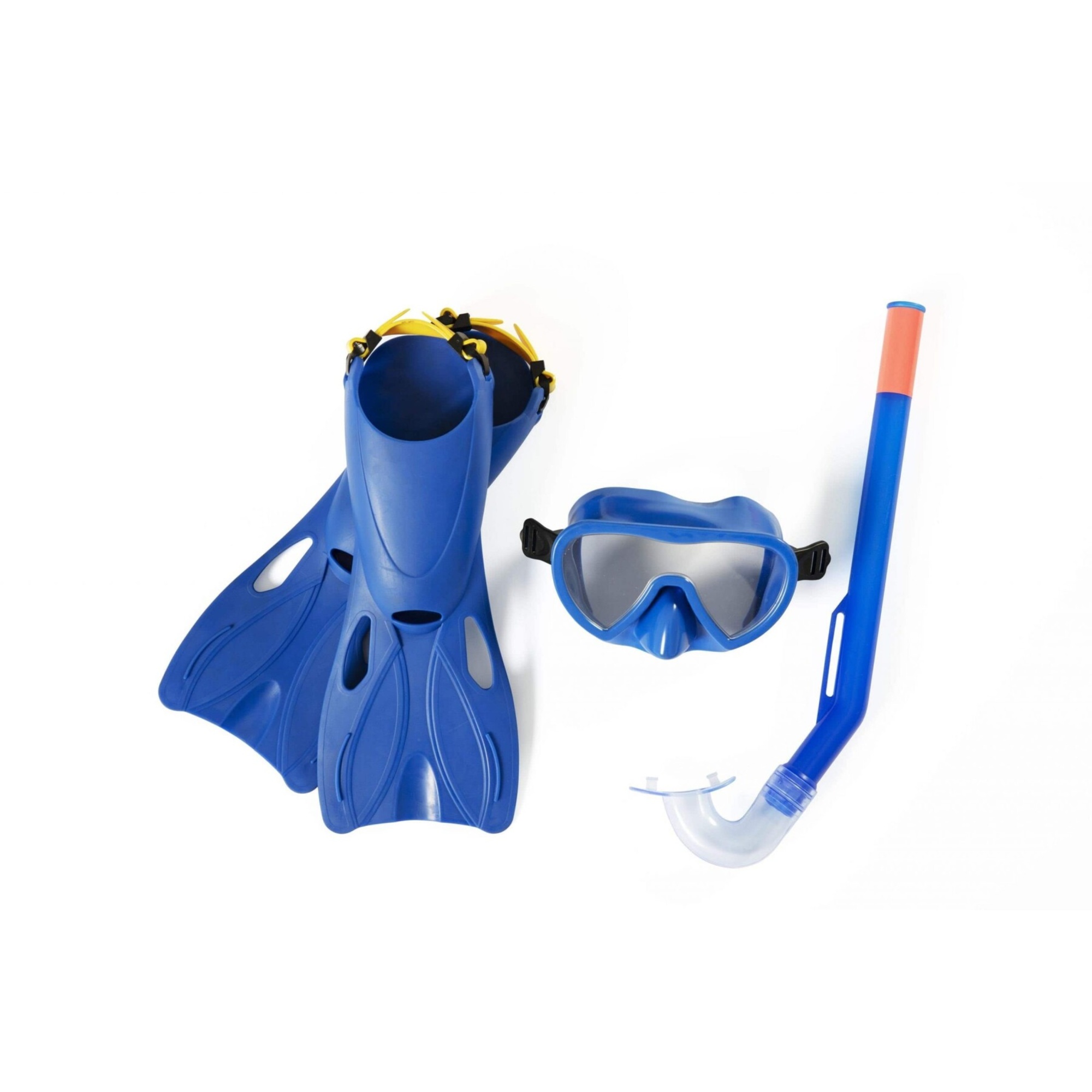 Set snorkel hydro-swim lil’ flapper per bambini (3-6 anni) - maschera, boccaglio, pinne - Bestway