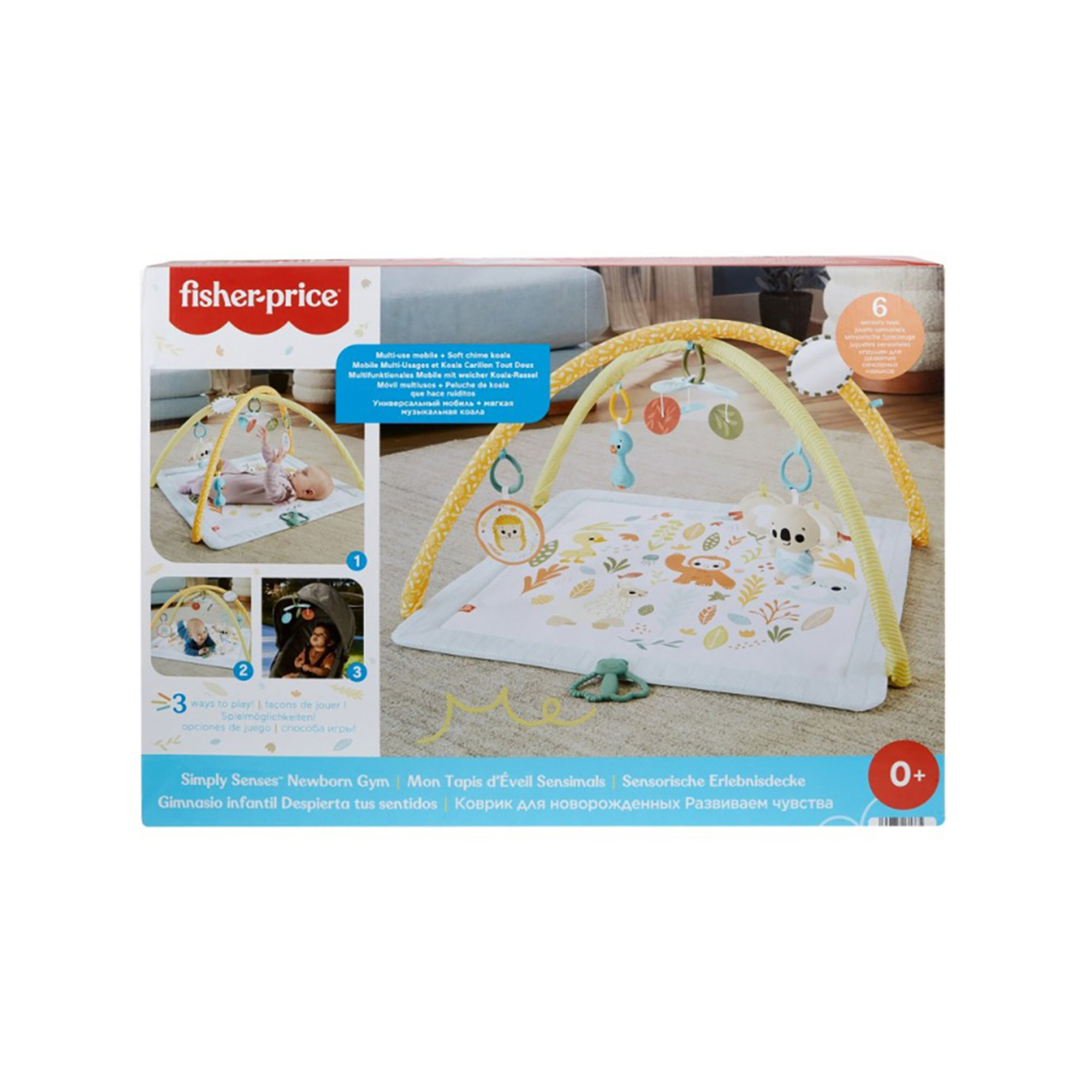 Palestrina neonato multisensoriale fisher-price®: crescita e divertimento sensoriale - FISHER PRICE