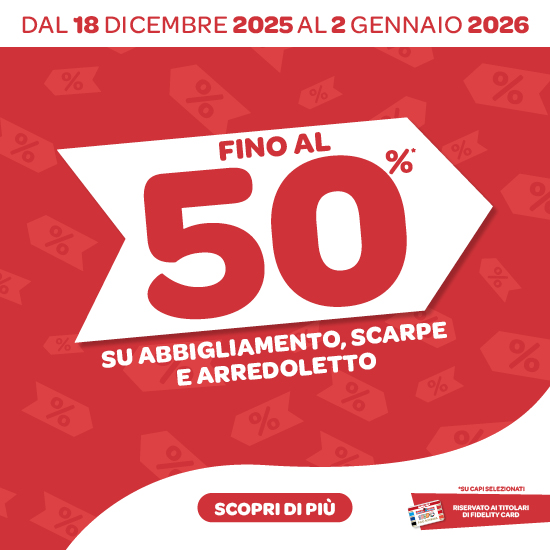 👟FINO AL -50% 👕