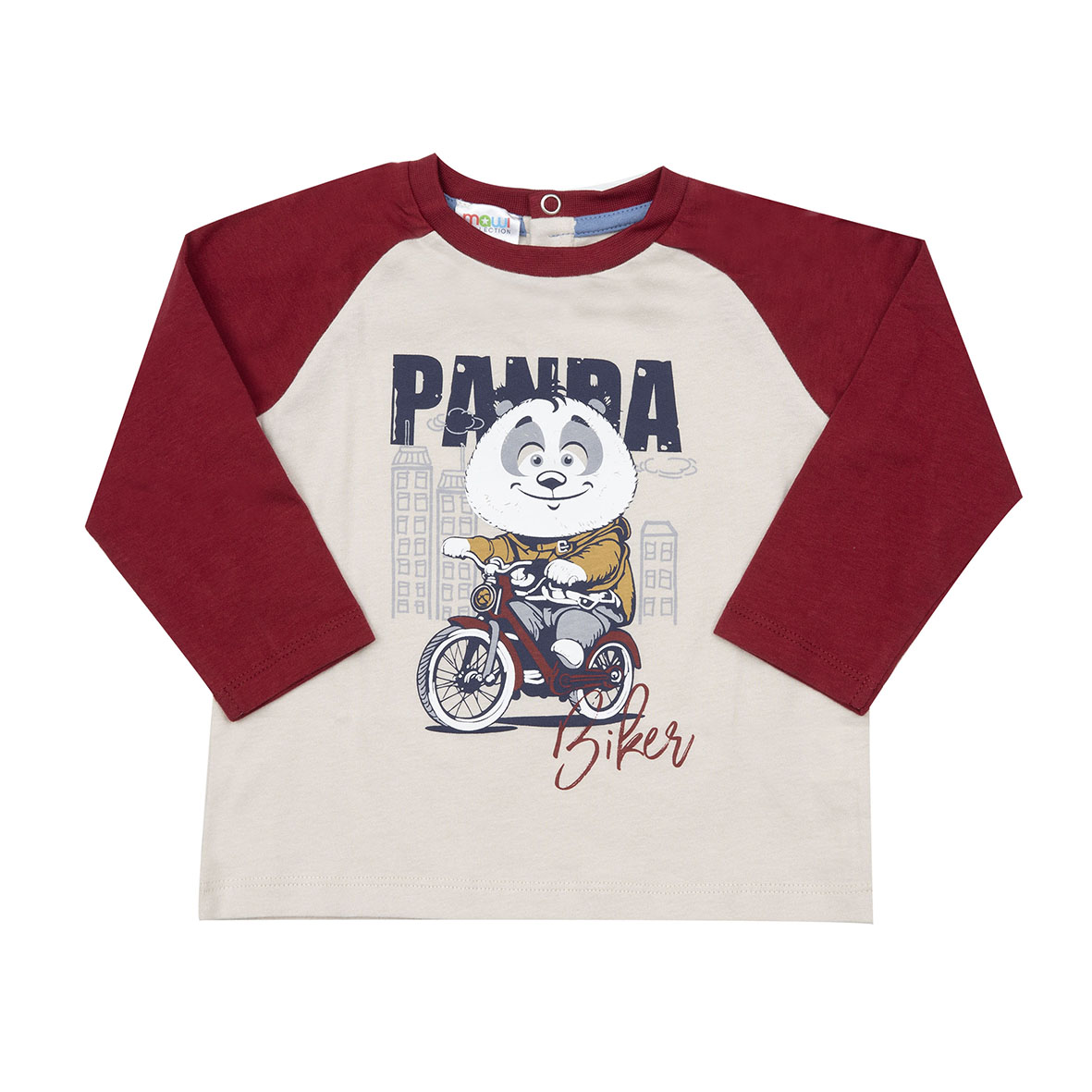 Mawi - t-sh ml jer raglan c/stampa - Mawi