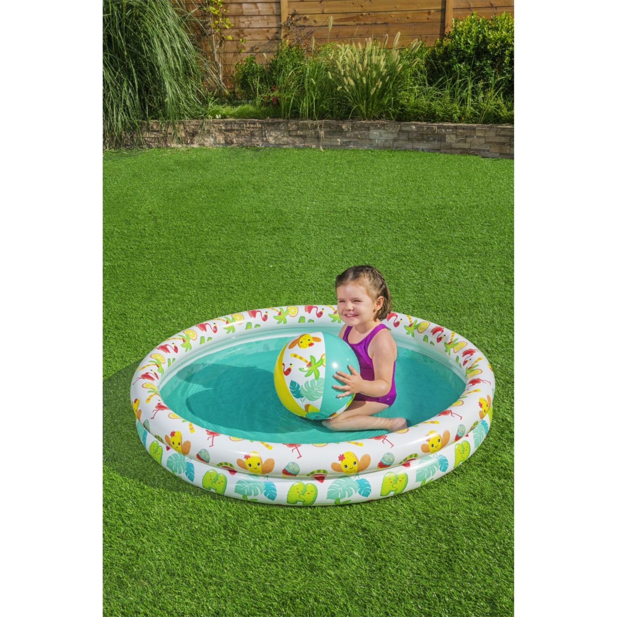 Piscina barriera corallina a 2 anelli - 122x20 cm - 2a+ - bestway - BESTWAY