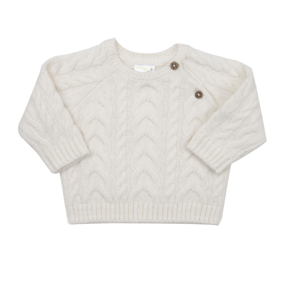 Mawi - maglia tricot raglan trecce - Mawi