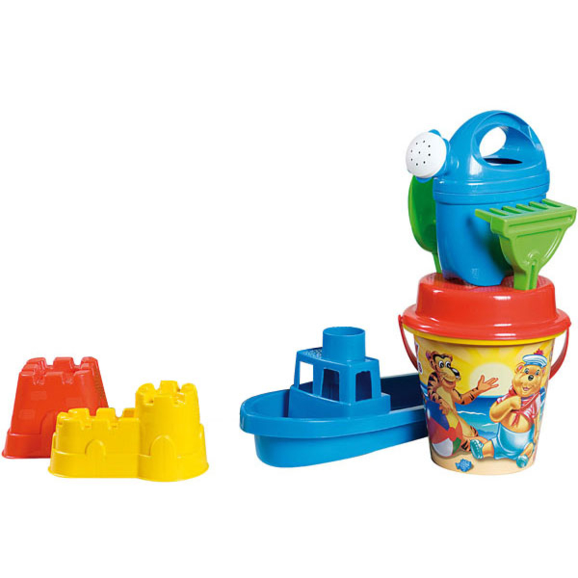 Set giochi da spiaggia con secchiello e accessori - ideale per bambini - No brand