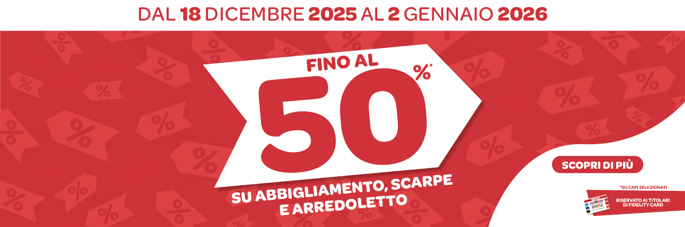👟FINO AL -50% 👕