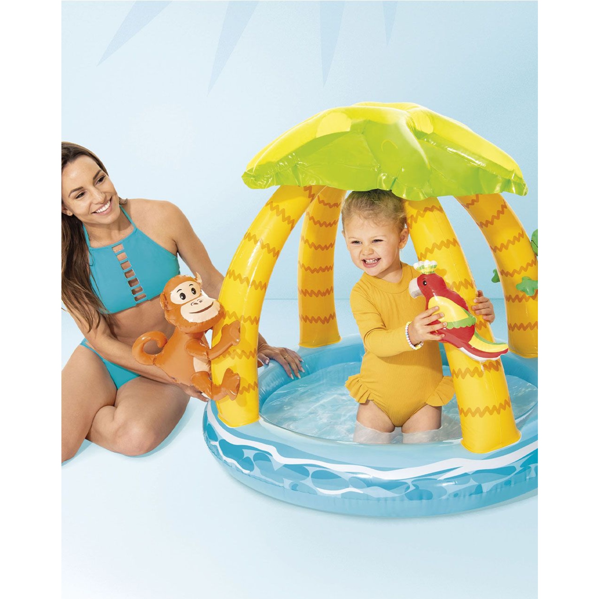 Piscina baby palma - 102x86 cm - intex - Intex