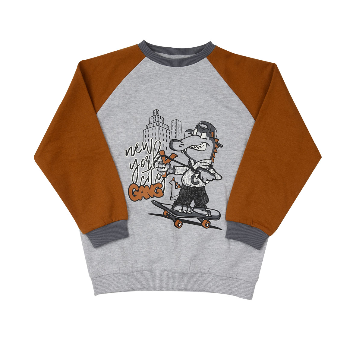 Mawi - maglia felpa raglan c/st - Mawi