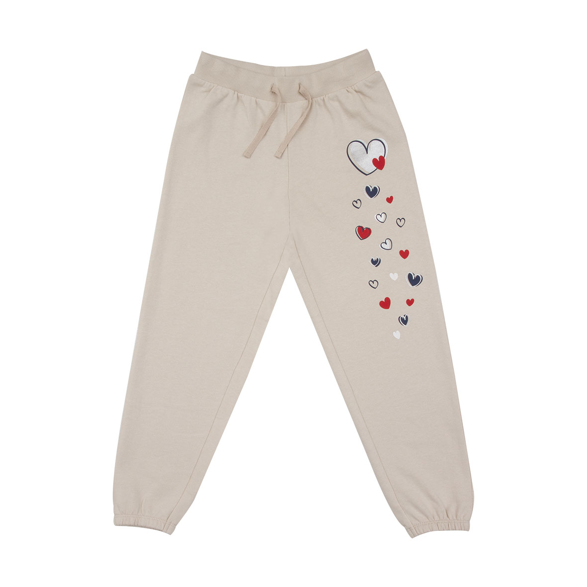 Mawi - pantalone french terry c/st cuori - Mawi