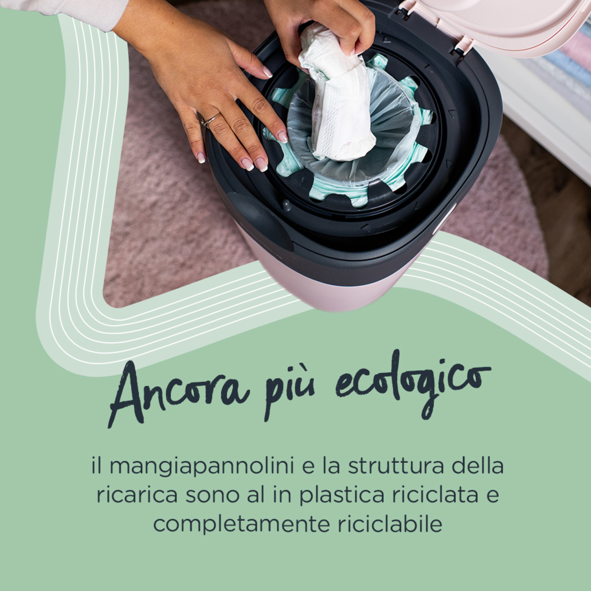 Tommee tippee ricariche simplee sangenic 3 pezzi - SANGENIC