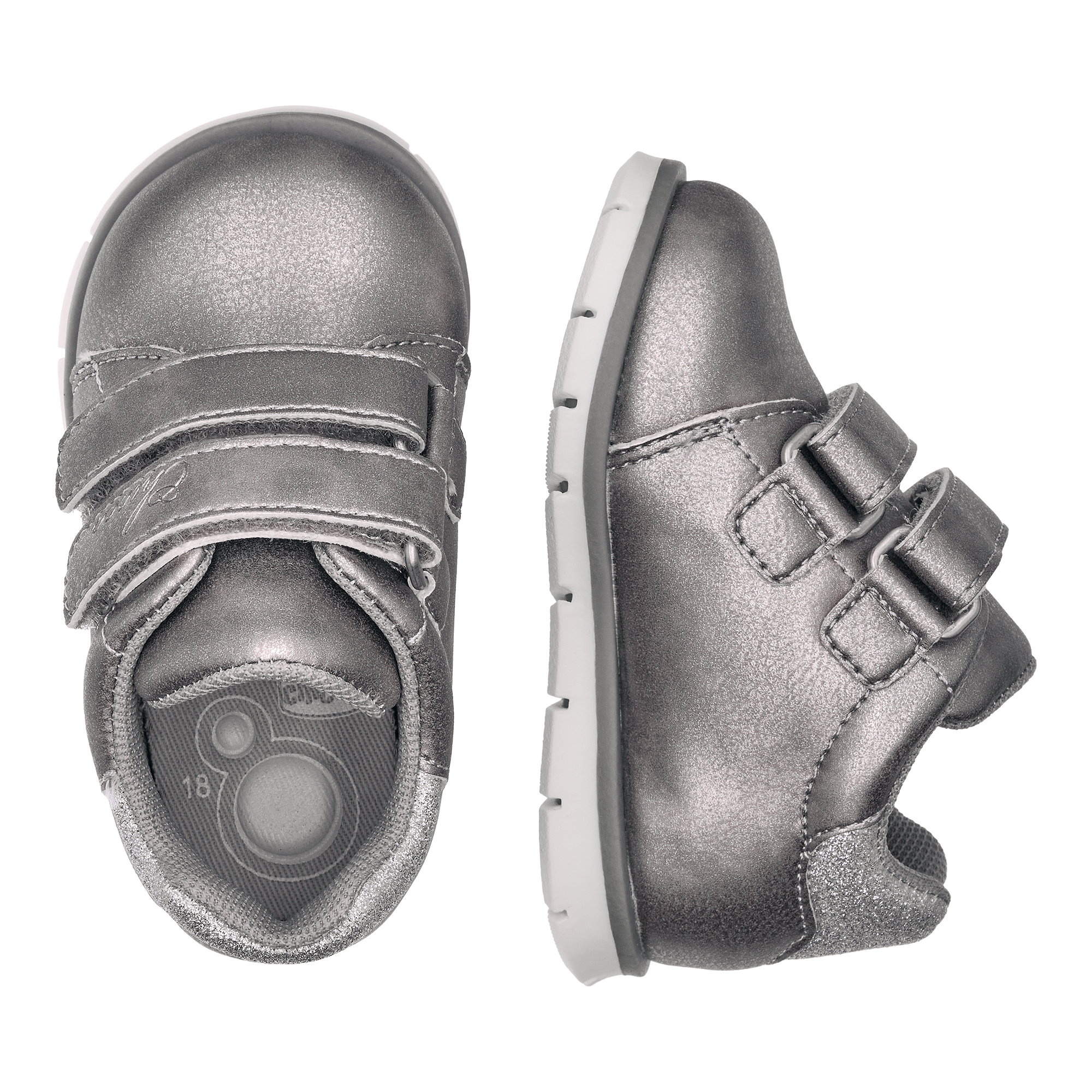 Chicco - sneaker fatina con doppio velcro - Chicco