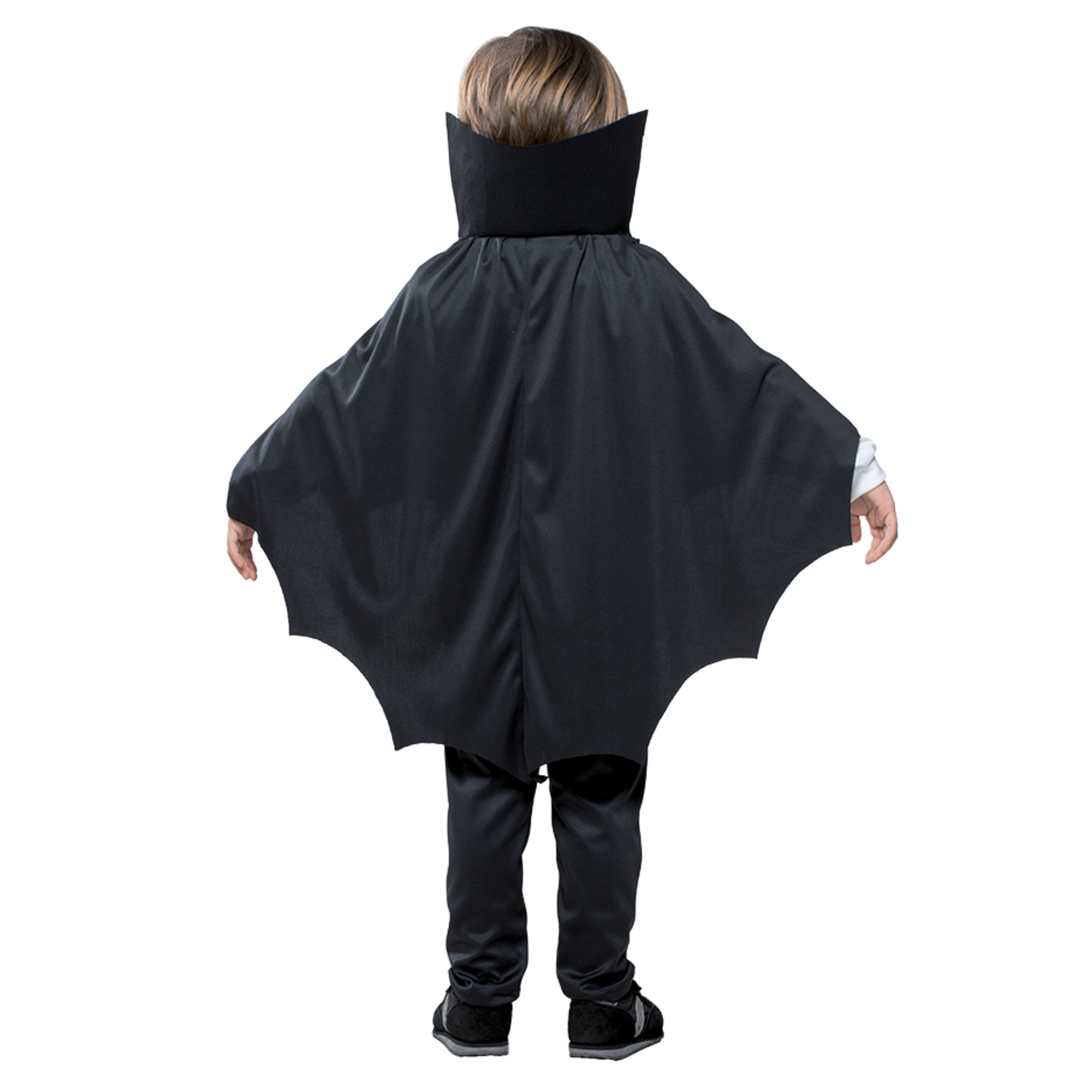 Costume da vampiro dracula baby per halloween disponibile in diverse taglie – completo con casacca, gilet, jabot, pantaloni e mantello - Carnaval Queen