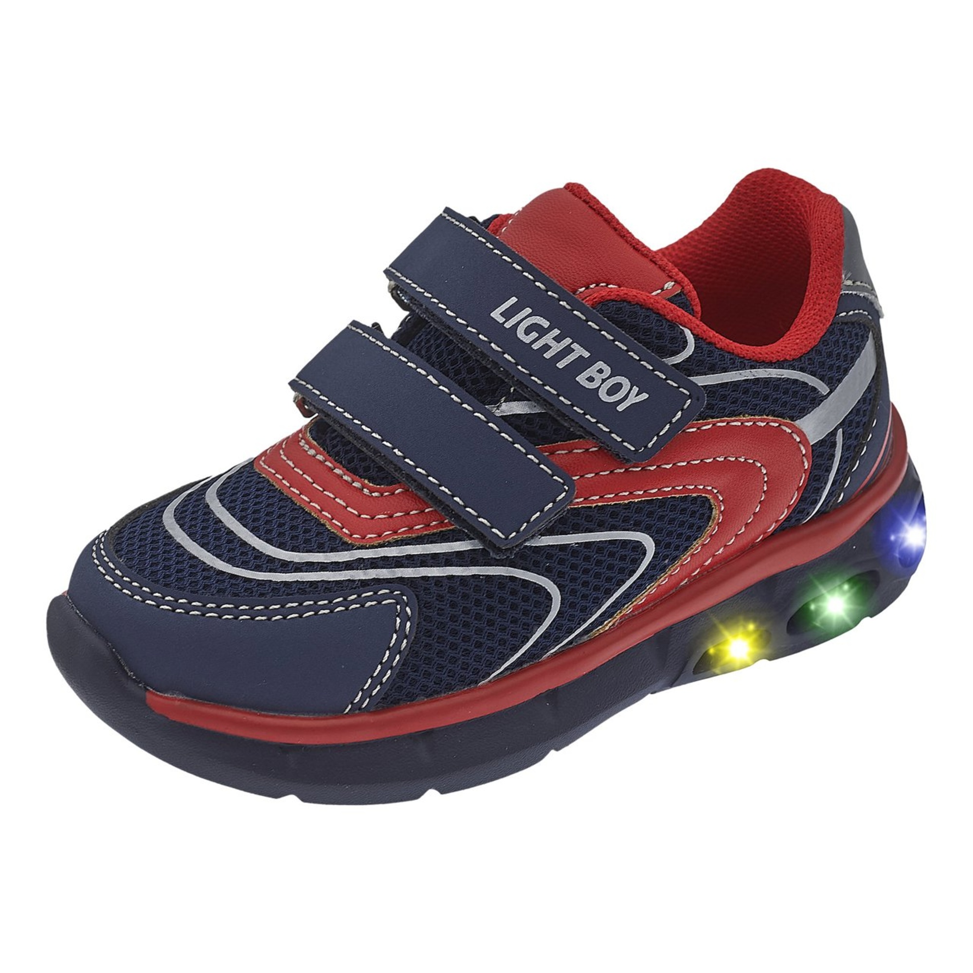 Chicco - sneaker candis con doppio velcro e luci nella suola - Chicco