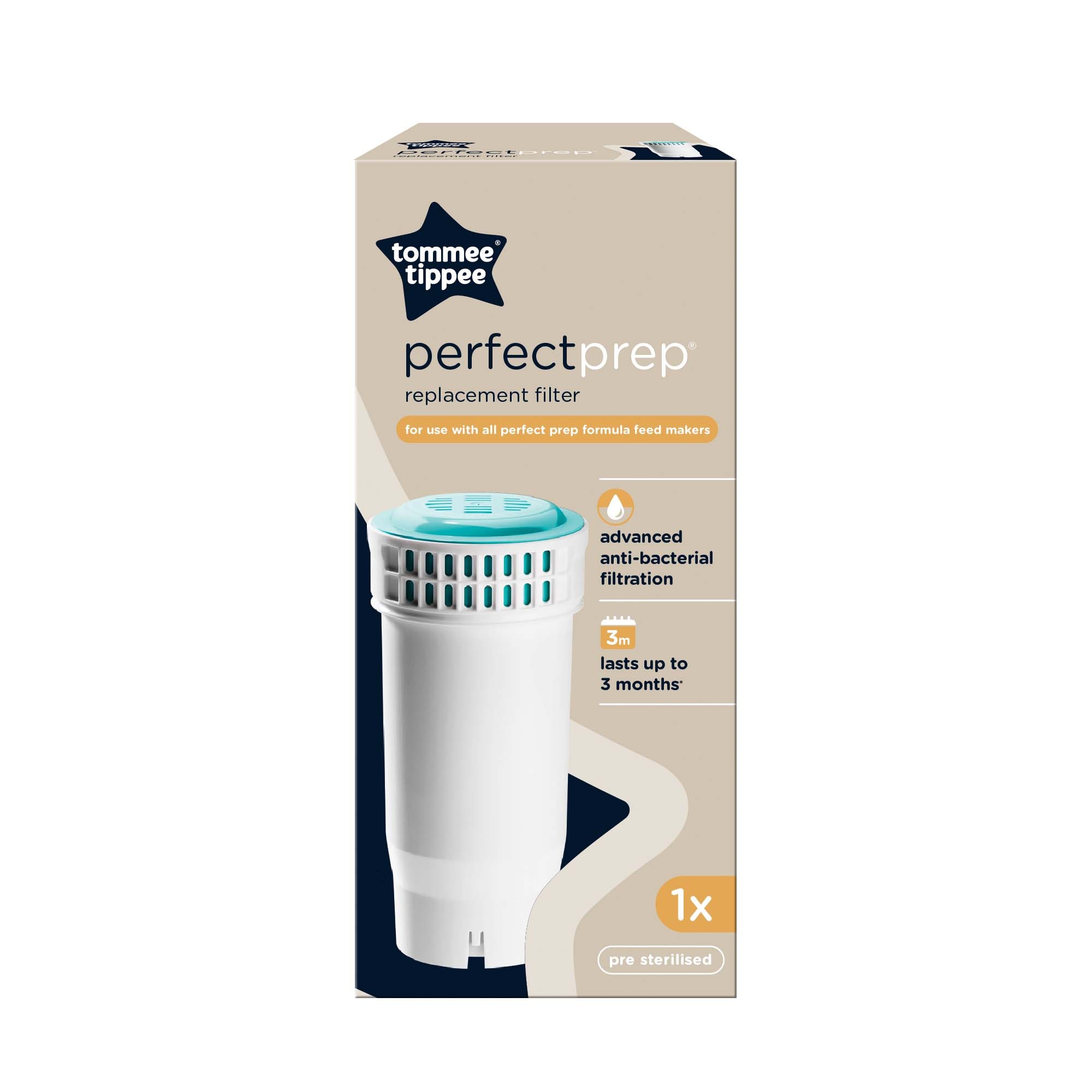 Tommee tippee filtro di ricambio perfect prep per biberon original e day & night - Tommee tippee