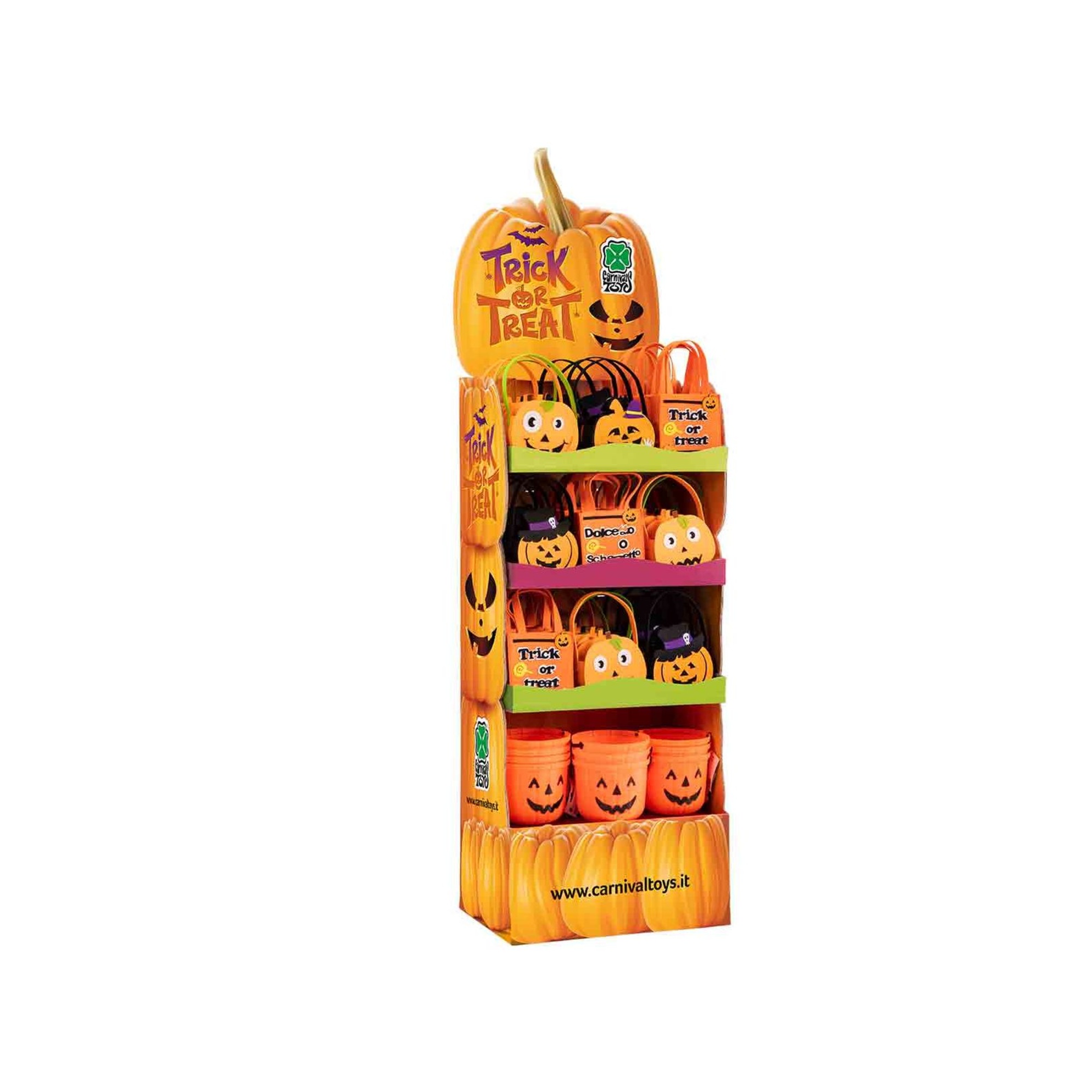 Borsa halloween - modelli assortiti - carnival toys - Carneval toys