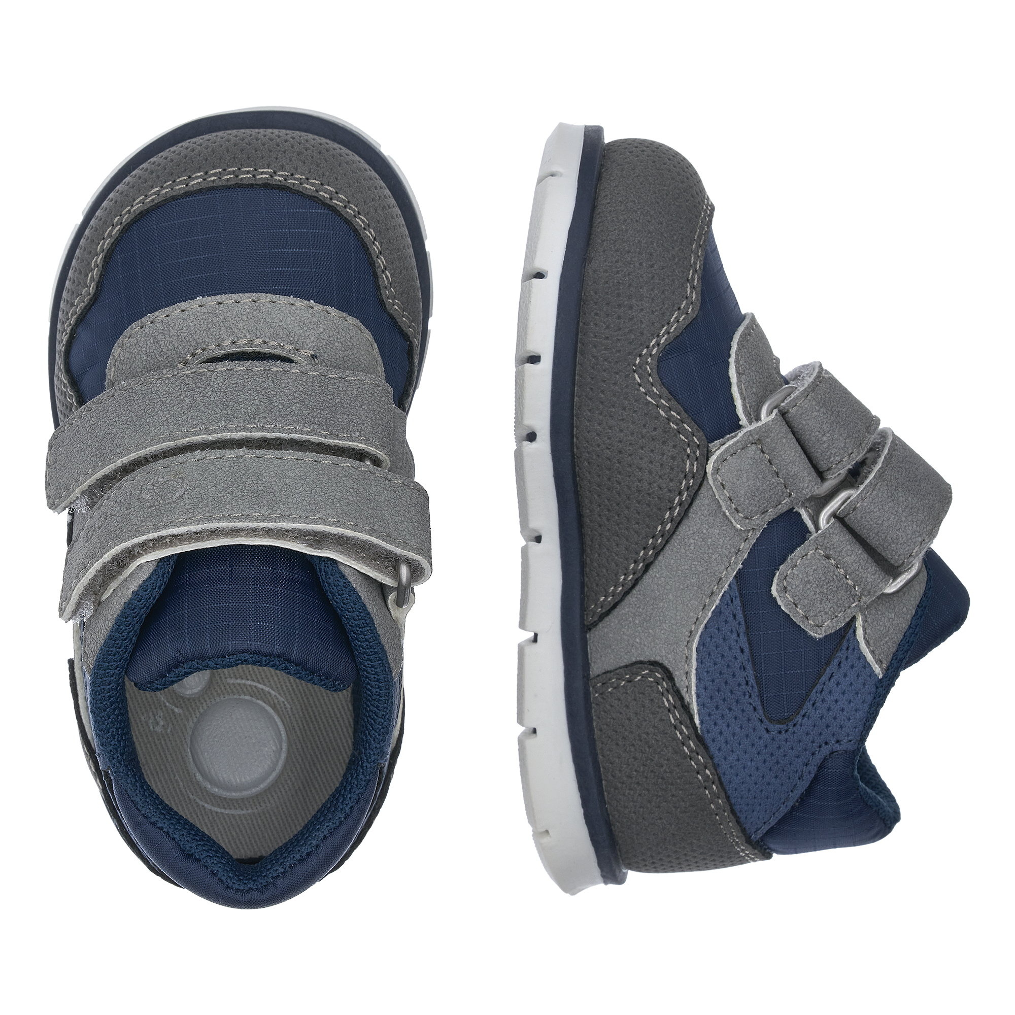 Chicco - sneaker flarel con doppio velcro - Chicco