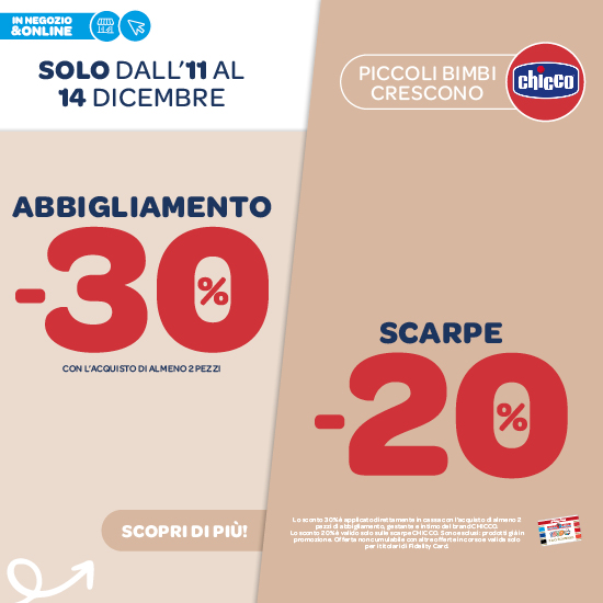 CHICCO ABBIGLIAMENTO e SCARPE👕