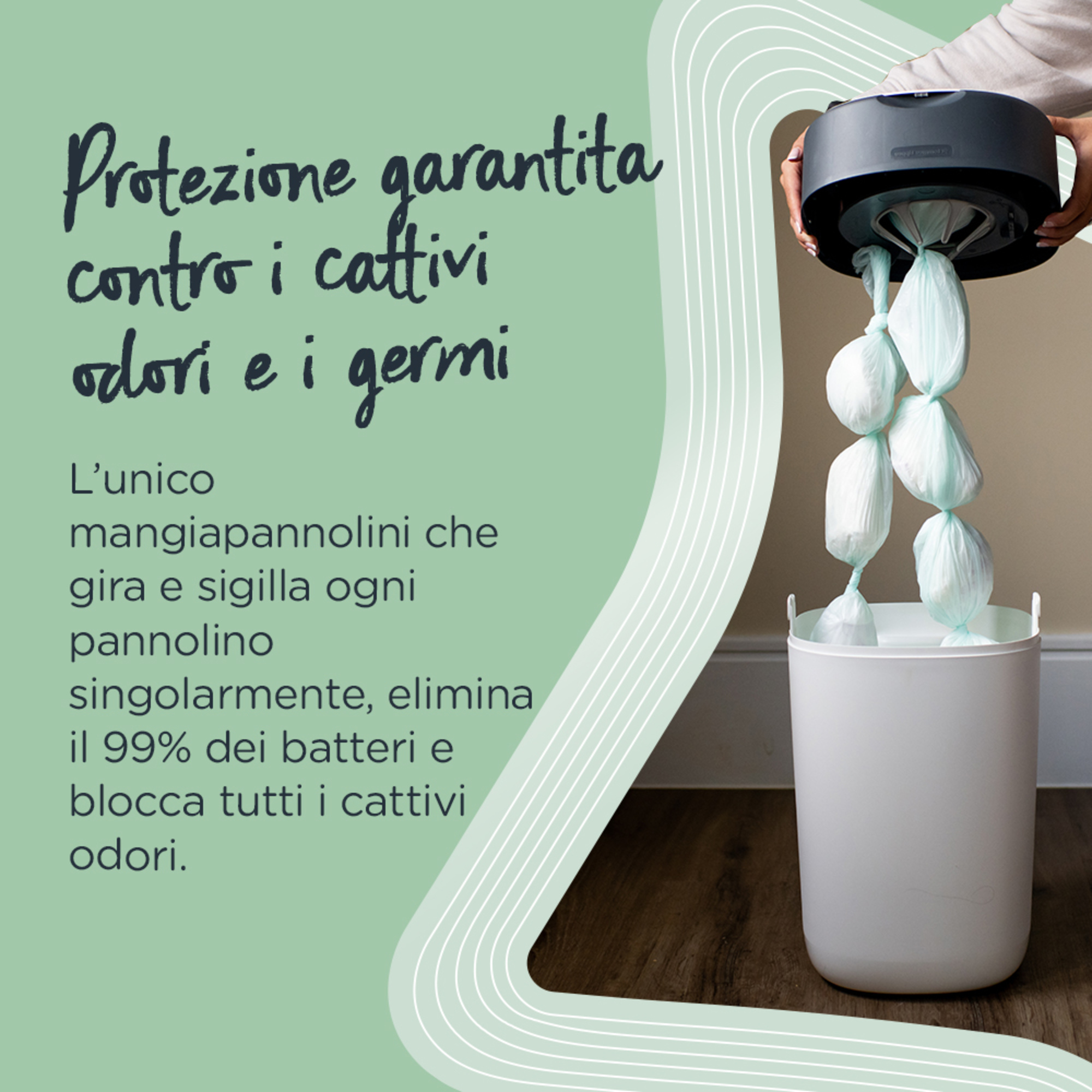 Tommee tippee ricariche twist and click advanced confezione da 3 - Sangenic