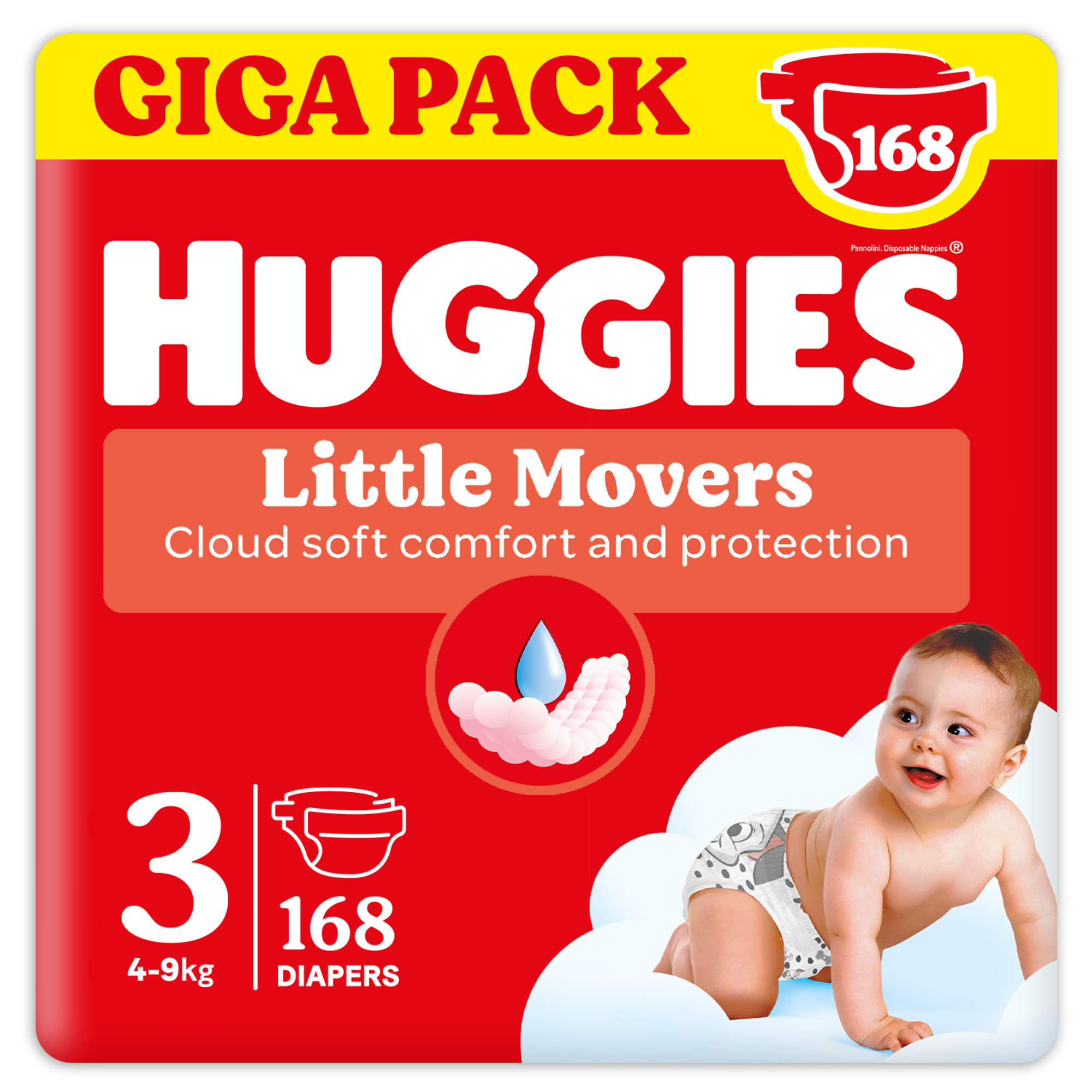 Gigapack tg.3 168 pannolini - huggies ultra comfort - Huggies