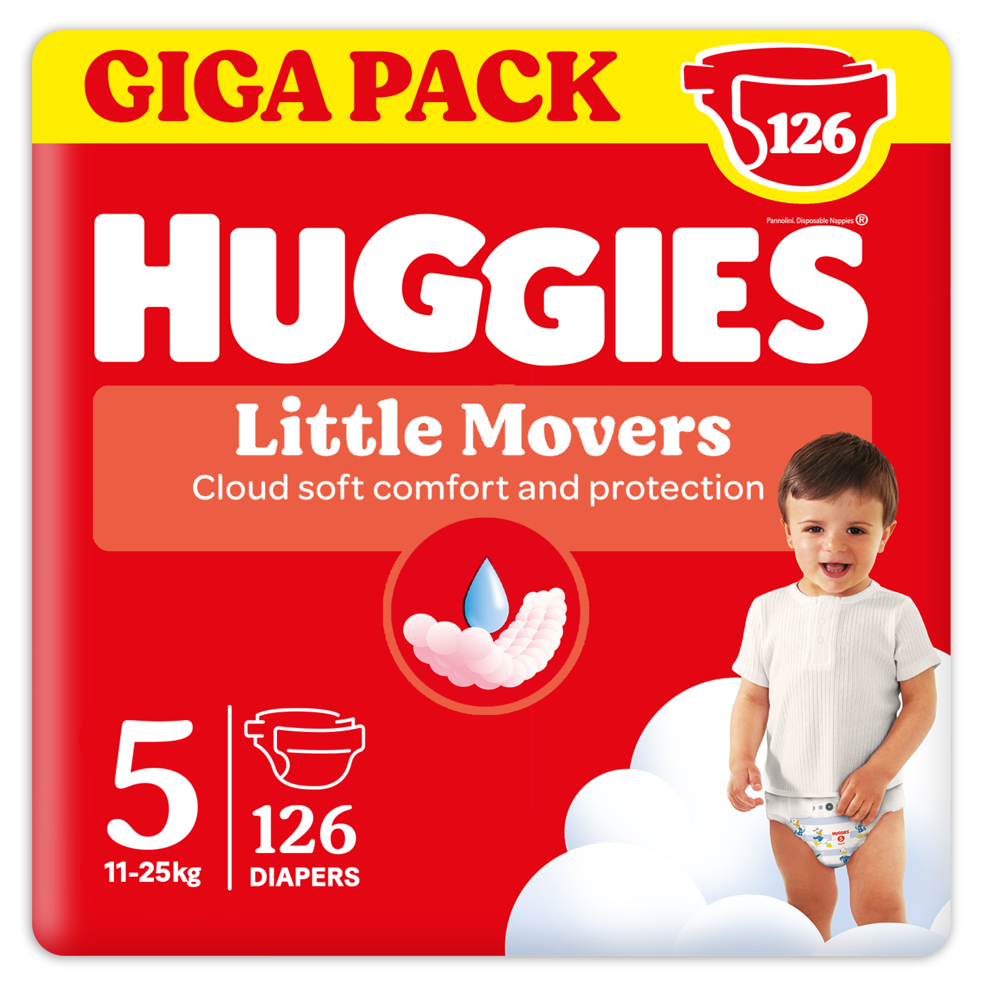 Gigapack tg.5 126 pannolini - huggies ultra comfort - Huggies