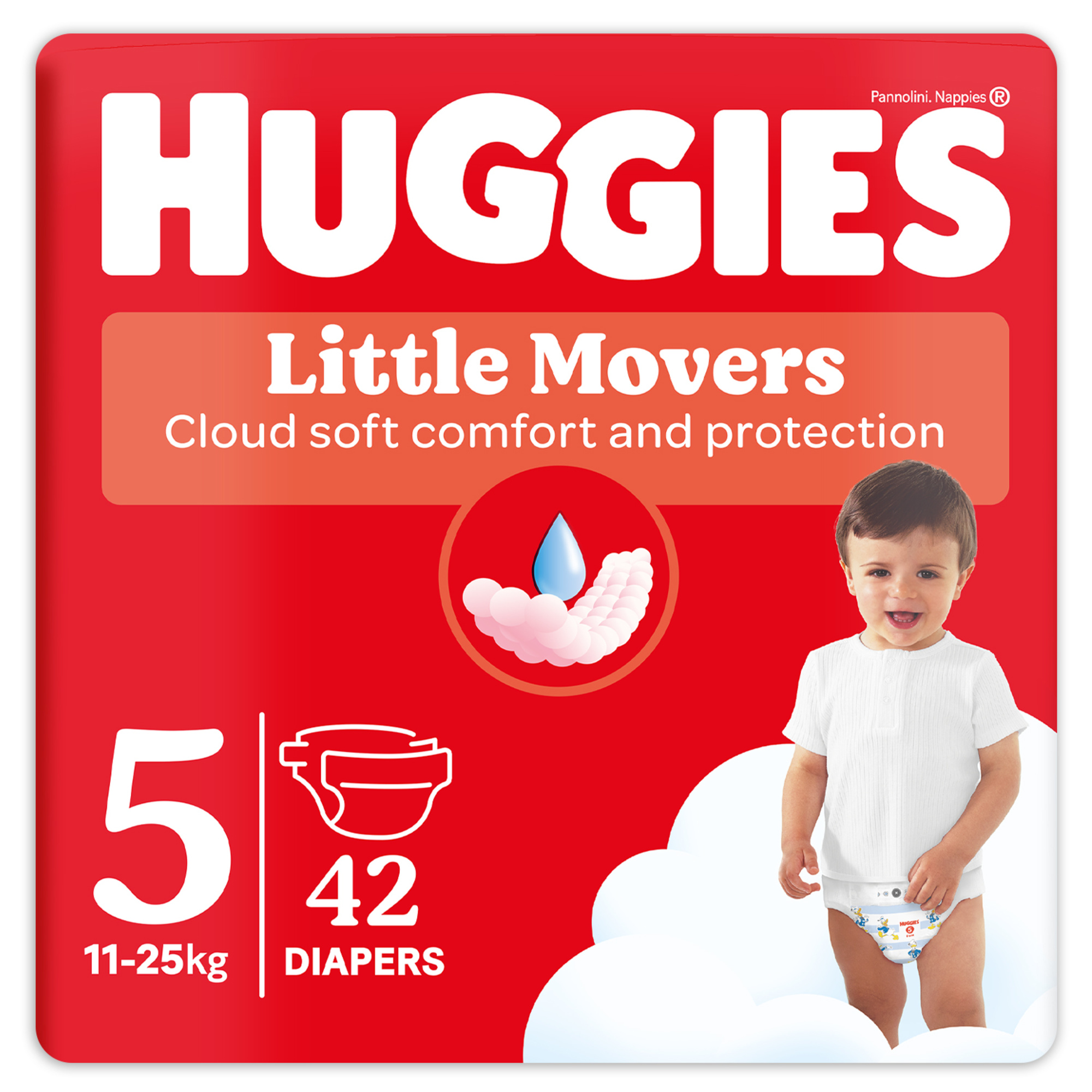 Pannolini ultra comfort tg.5 – 42 pezzi – huggies - Huggies