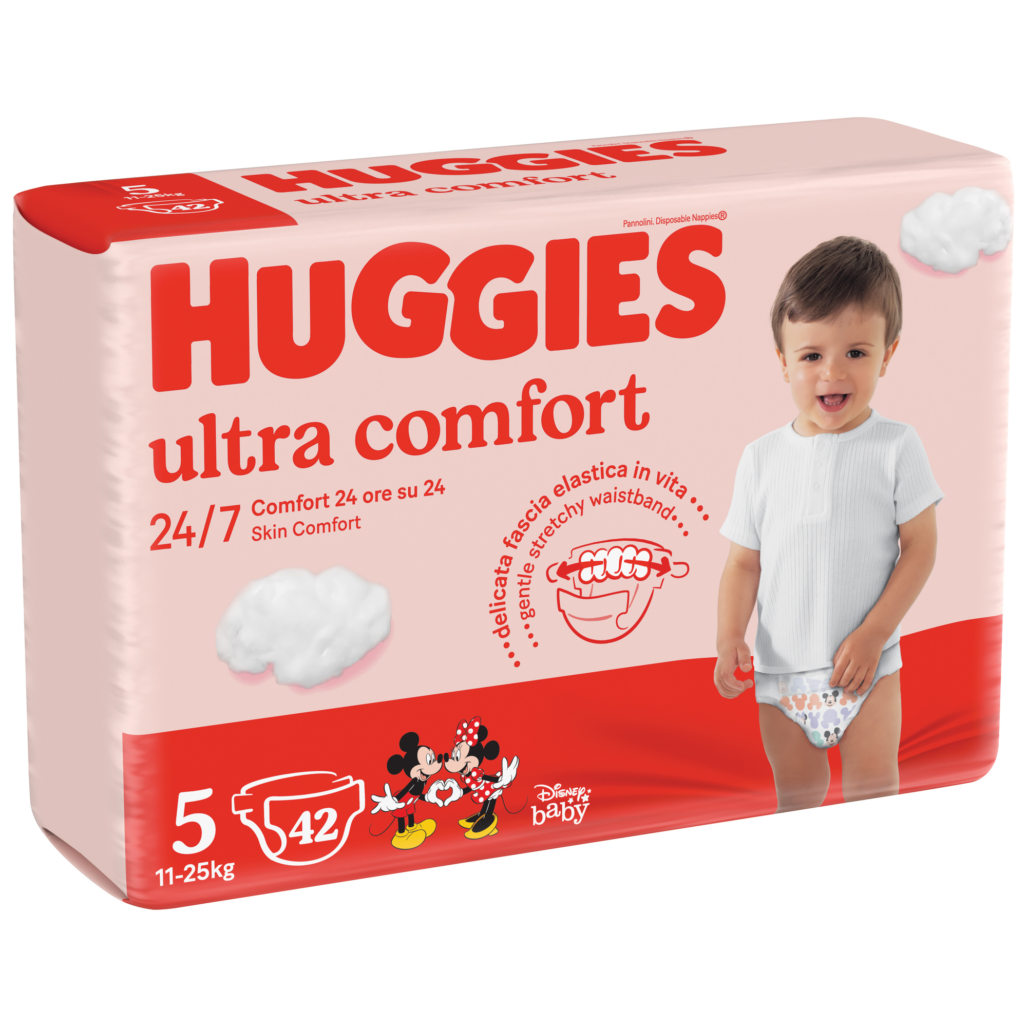 Pannolini ultra comfort tg.5 – 42 pezzi – huggies - Huggies