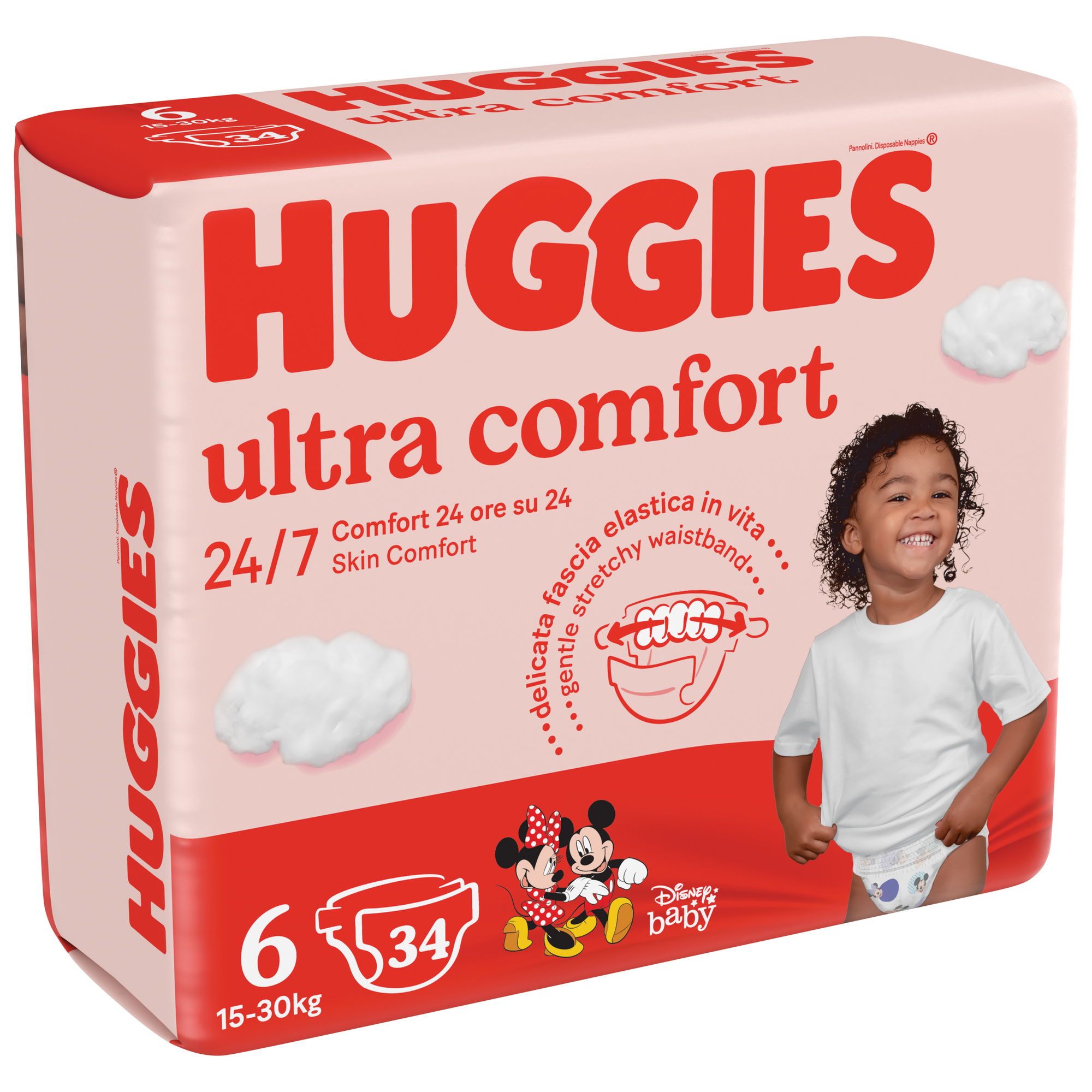 Pannolini ultra comfort tg.6 – 34 pezzi – huggies - Huggies