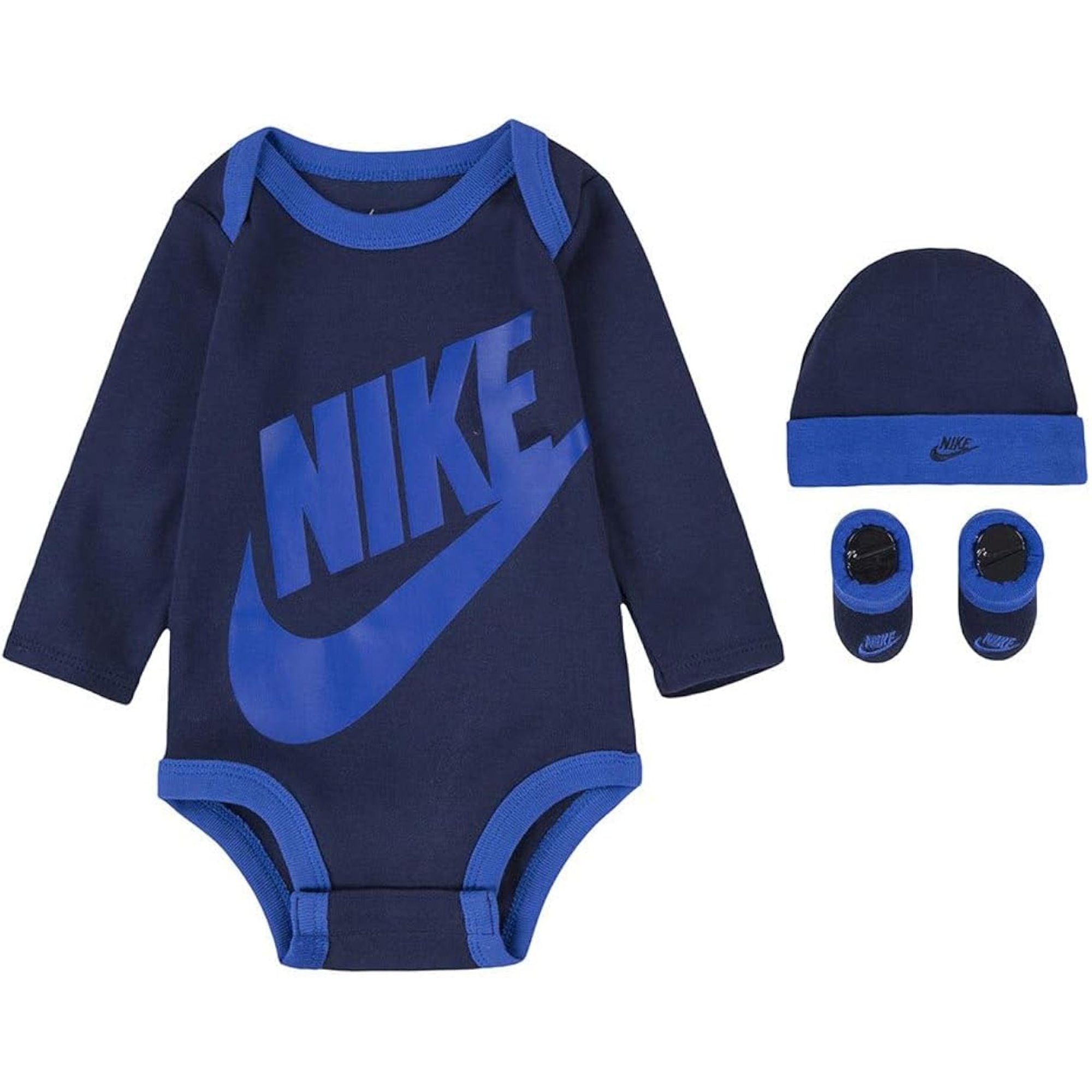 Nike set regalo body ml +cappello + babbucccia boy - Nike