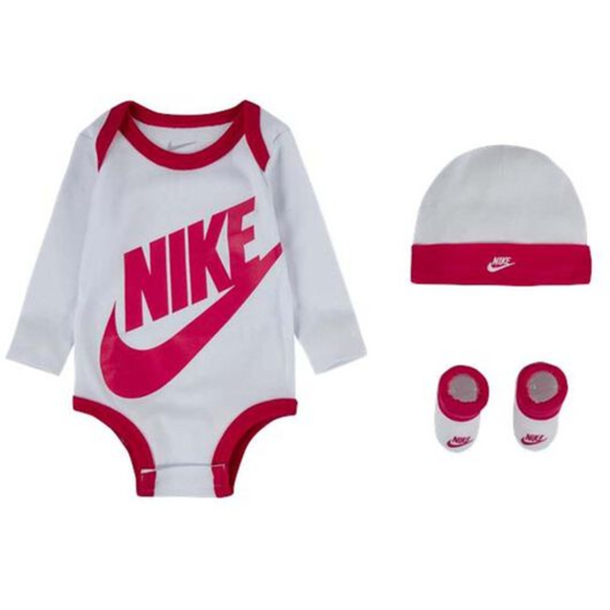 Nike set regalo body ml +cappello + babbucccia girl - Nike