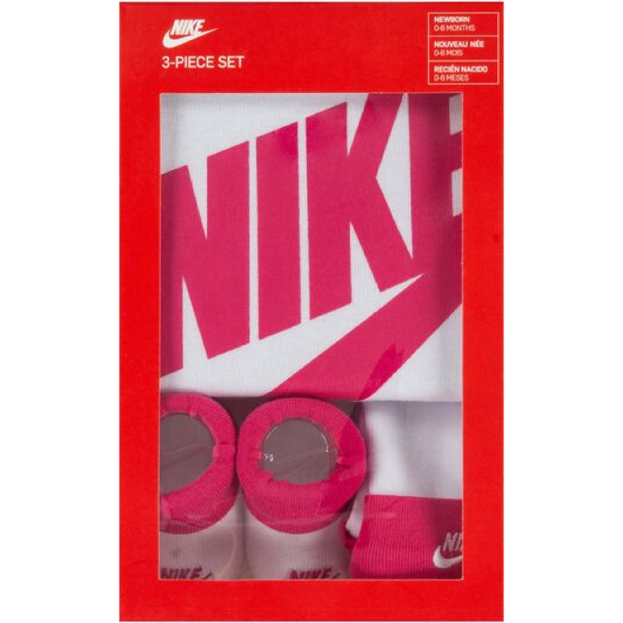 Nike set regalo body ml +cappello + babbucccia girl - Nike