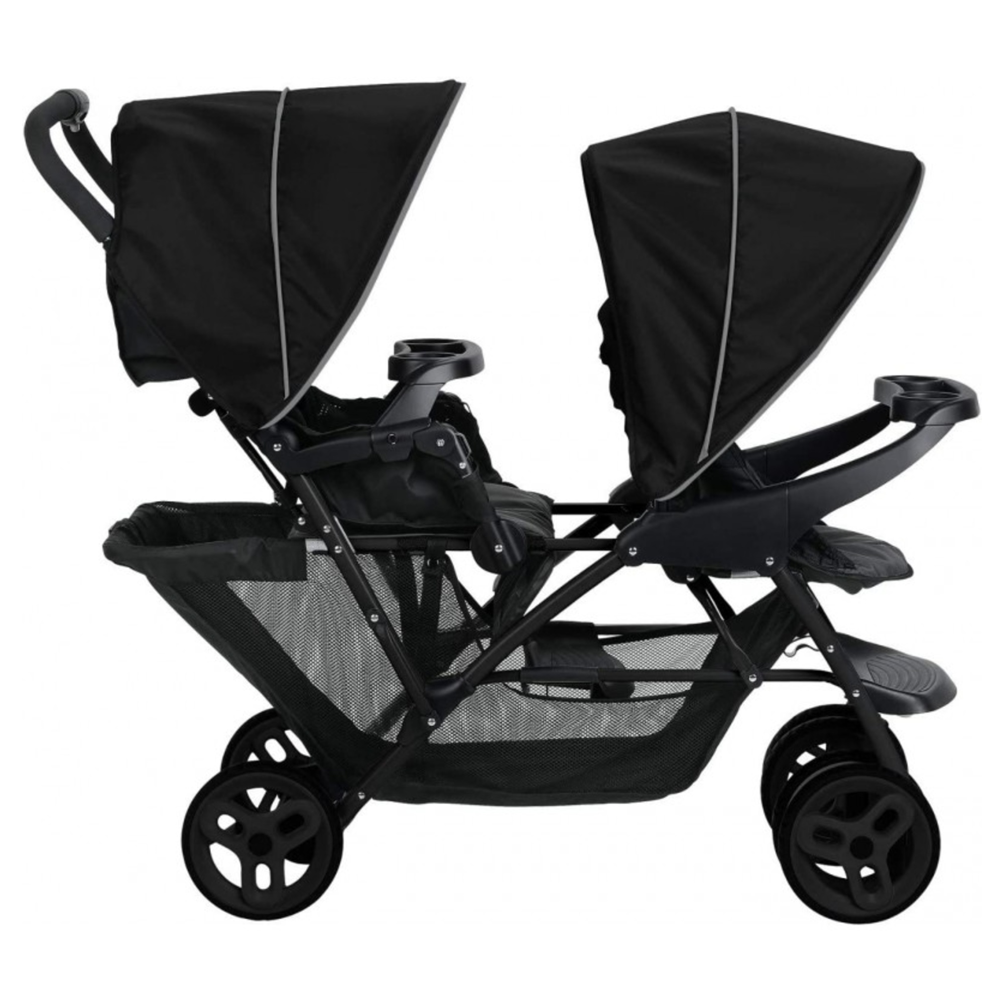 Graco® passeggino gemellare stadium black grey - Graco