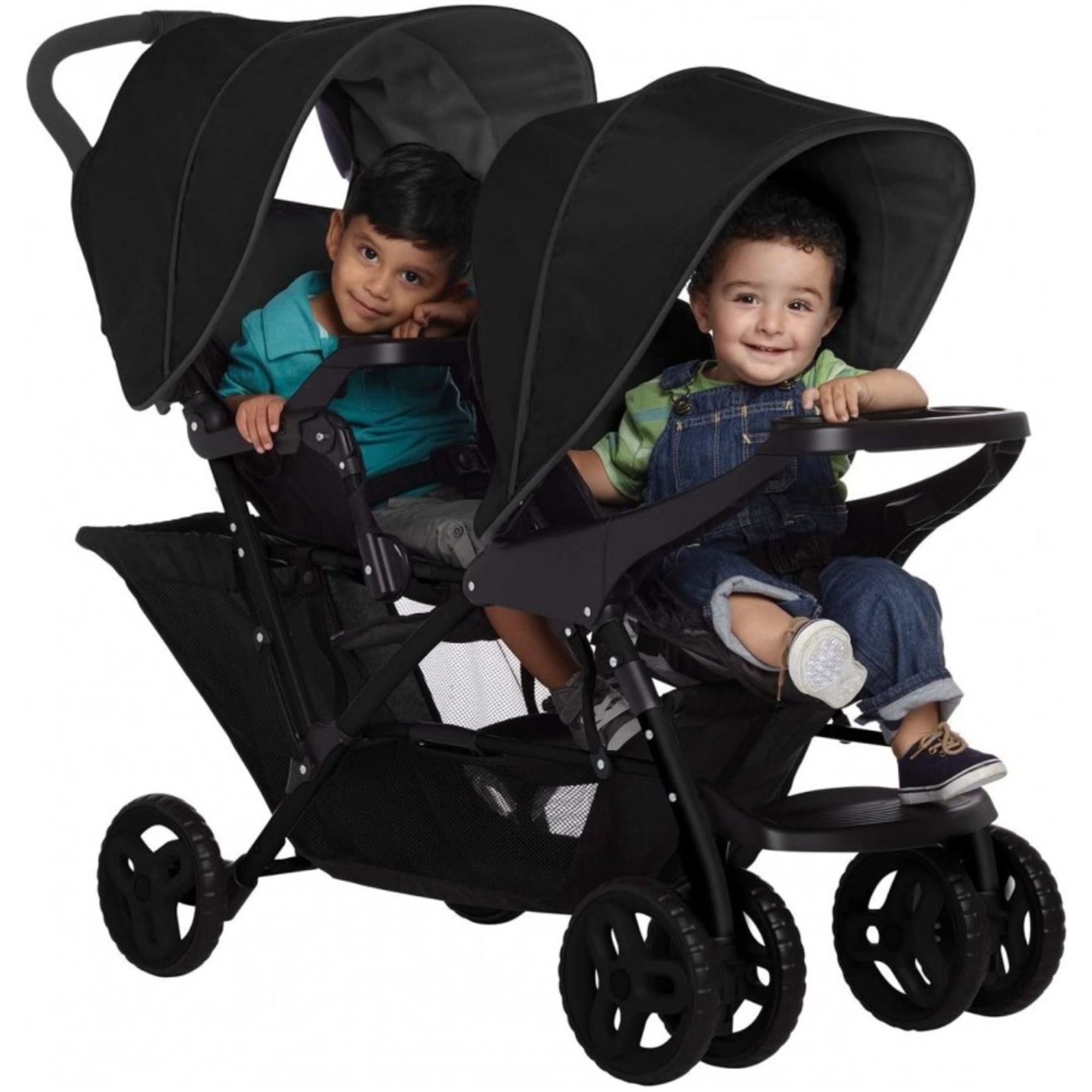 Graco® passeggino gemellare stadium black grey - Graco