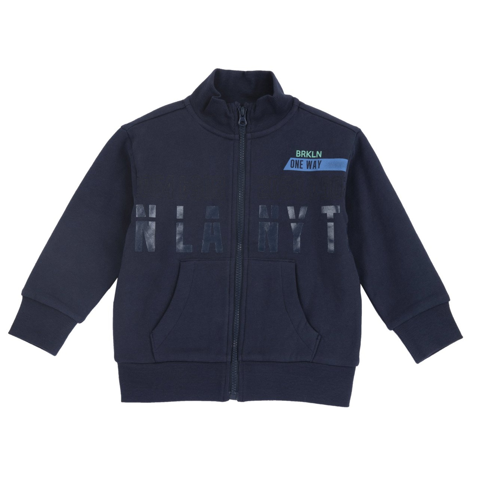 Sweat Chicco Pour Bébé Garçon – Fermeture éclair, Rouge, Coton Responsable