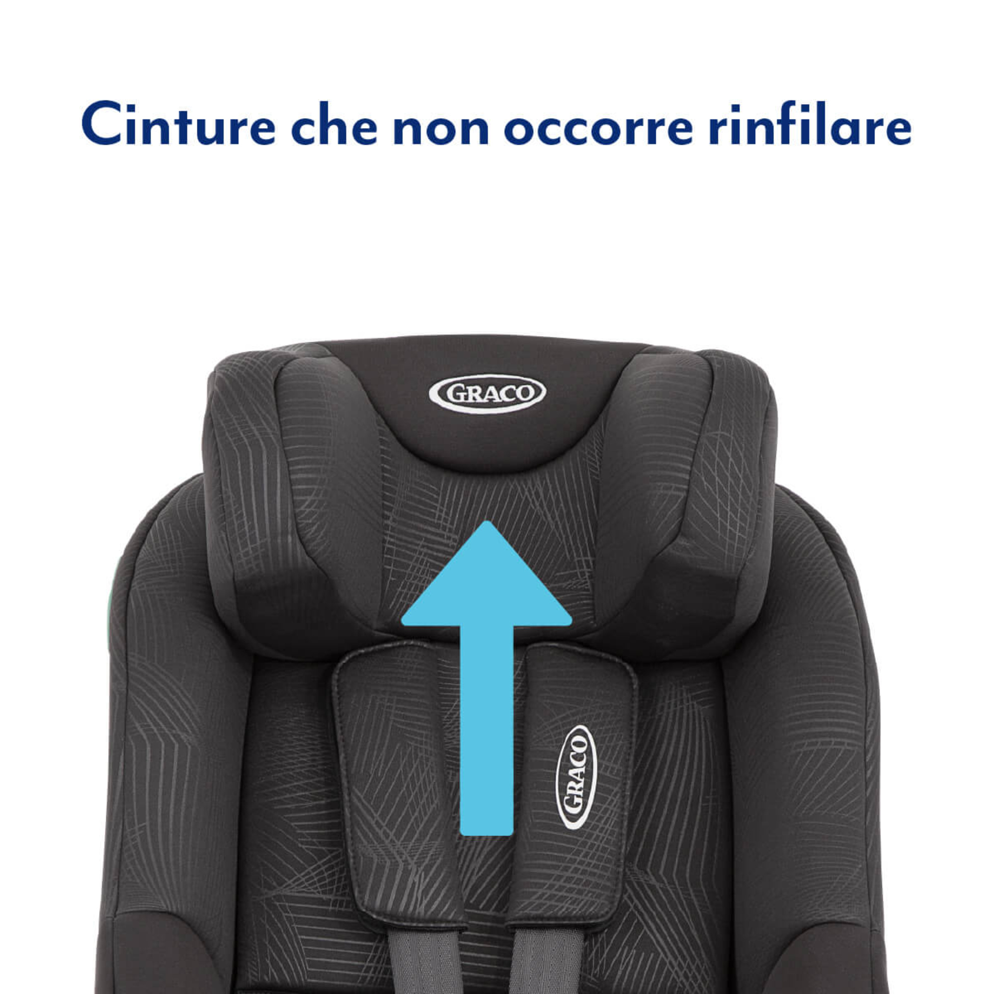 Seggiolino auto evolutivo extend™ lx r129 midnight 40-105cm - graco - Graco