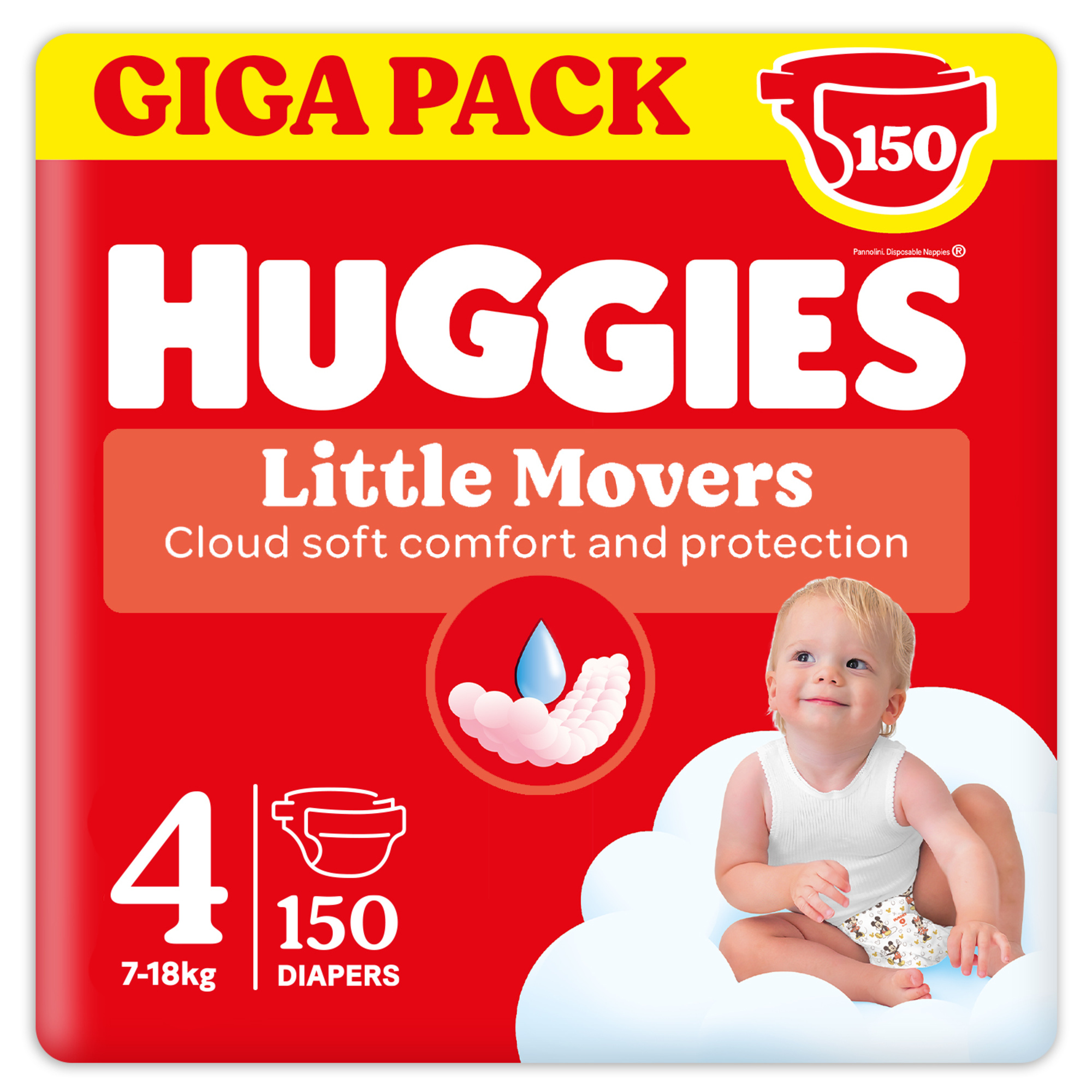 Gigapack tg.4 150 pannolini - huggies ultra comfort - Huggies