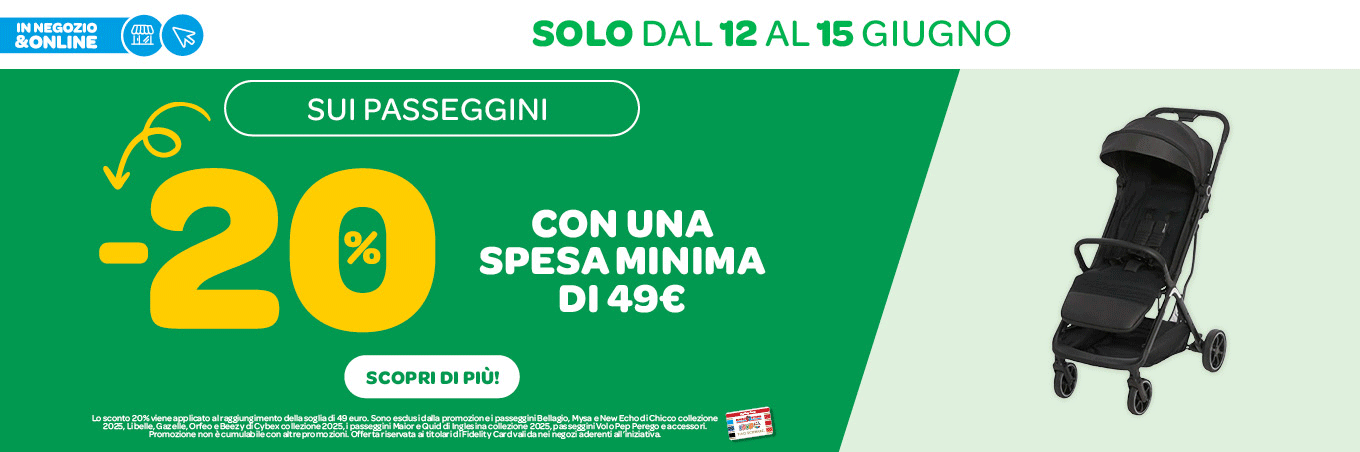 🛒 PROMO PASSEGGINI 🛒