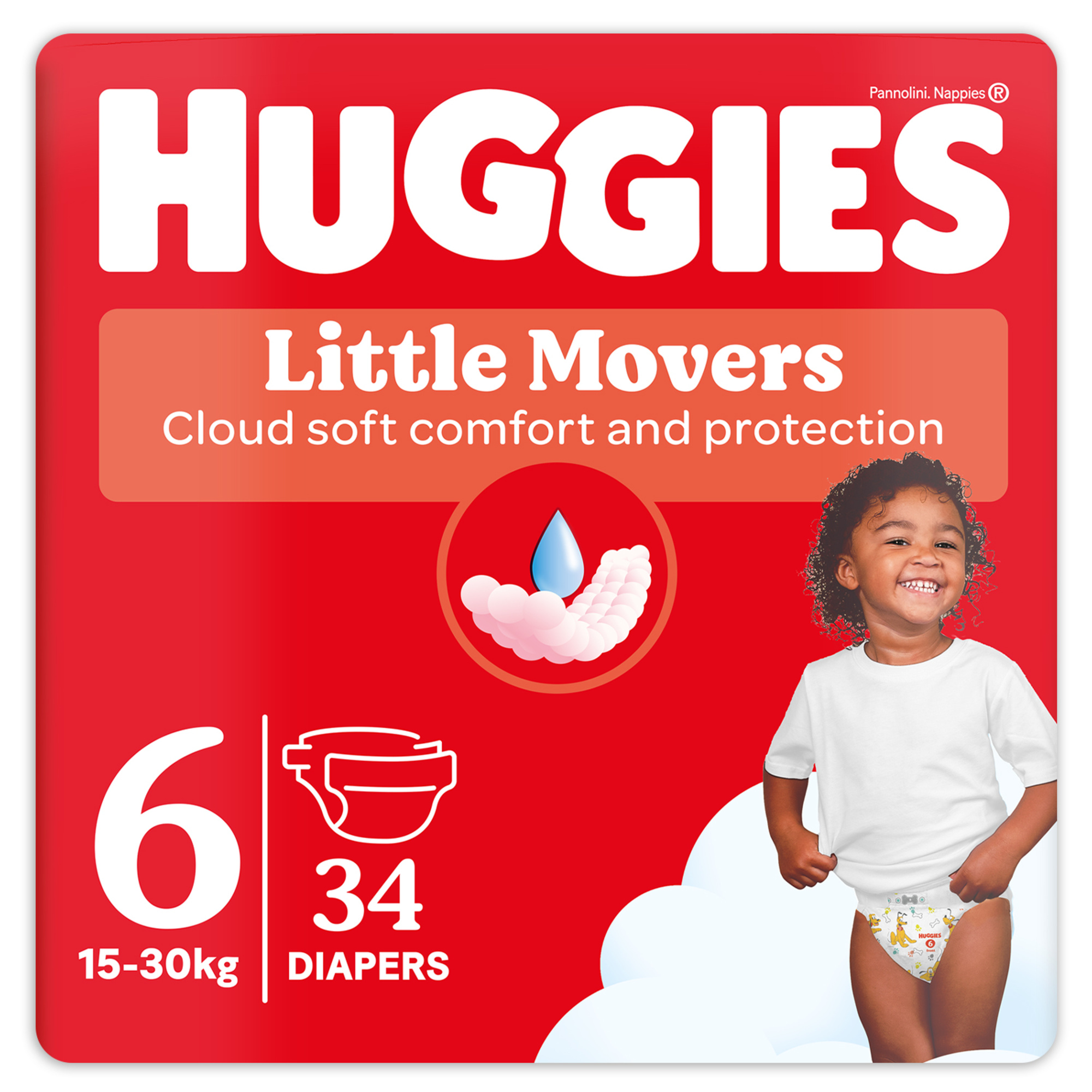 Pannolini ultra comfort tg.6 – 34 pezzi – huggies - Huggies