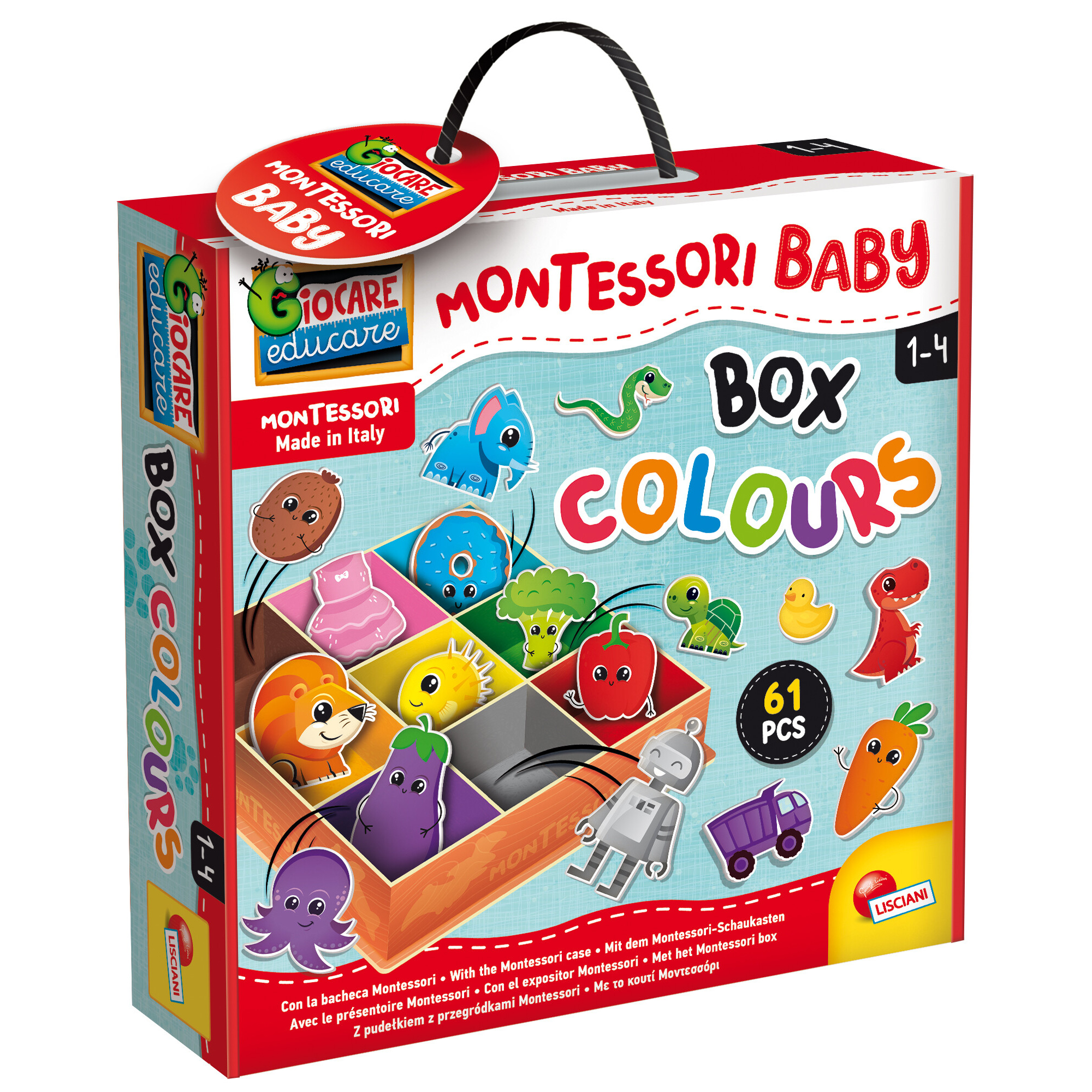 Montessori baby box colours - LISCIANI