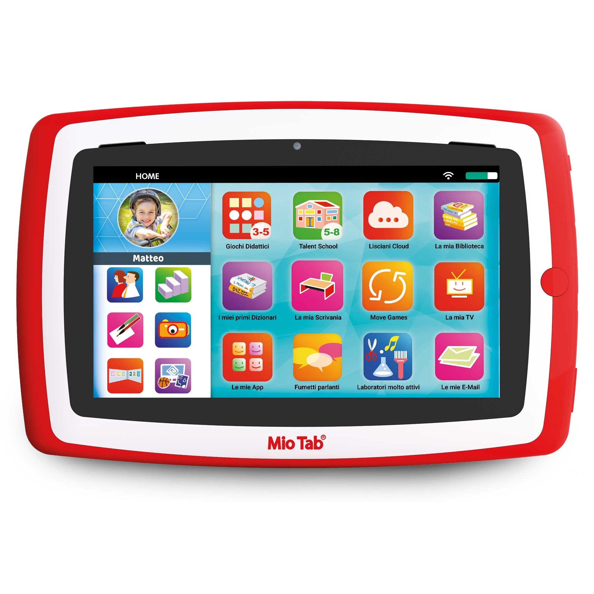 Tablet  hi tech educativo mio tab 7'' smart kid - lisciani - 5+ - LISCIANI