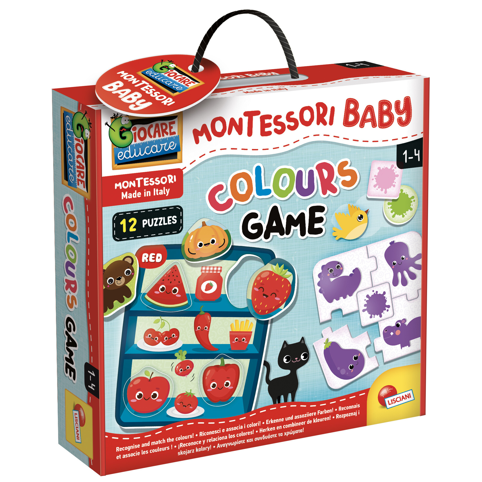 Montessori baby colour game - LISCIANI