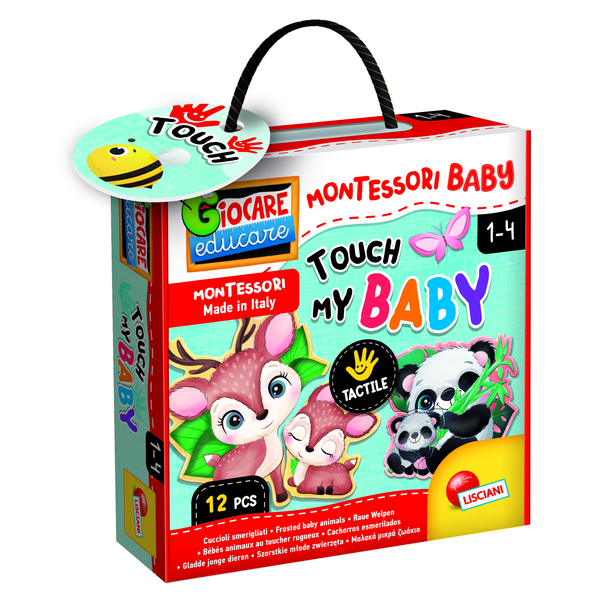 Montessori baby touch my baby - LISCIANI