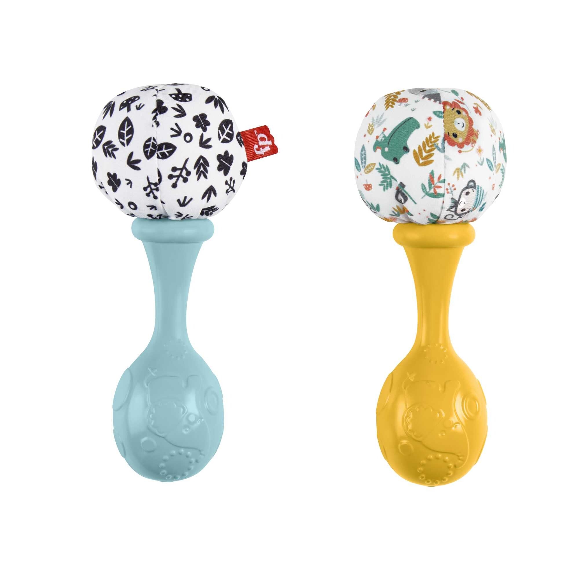 Sonaglio maracas fisher price - scuoti e gioca per bambini 3m+ - FISHER PRICE