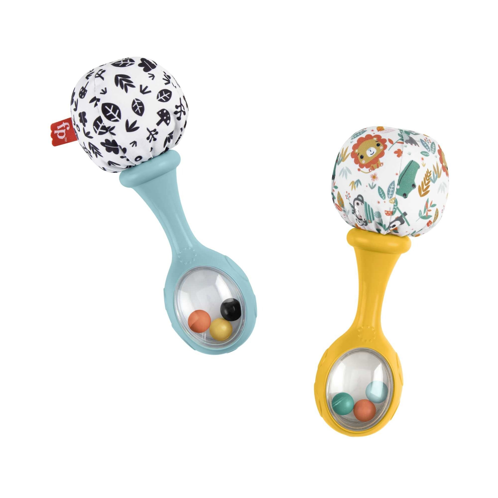 Sonaglio maracas fisher price - scuoti e gioca per bambini 3m+ - FISHER PRICE