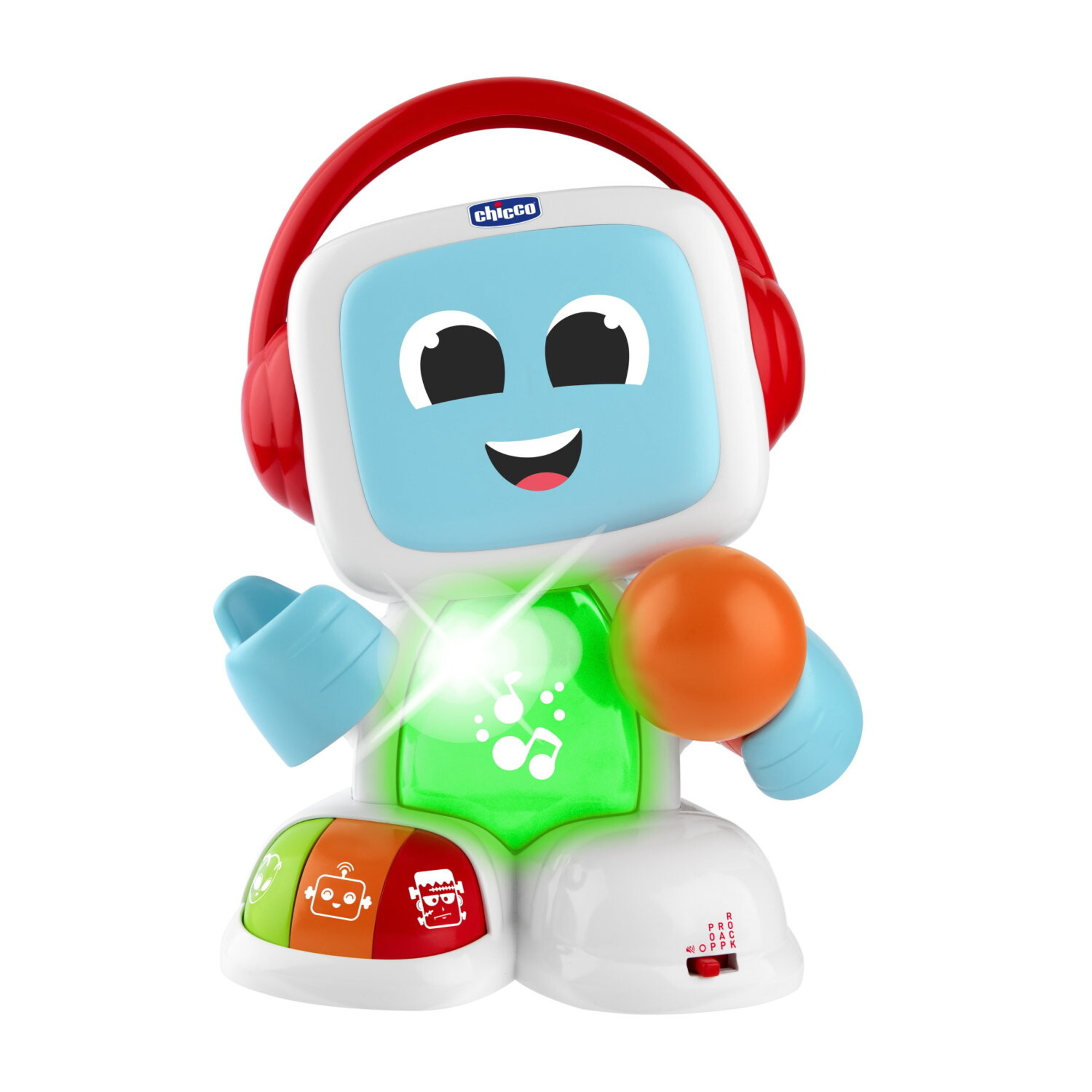 Chicco robit - gioca e canta con happy music per bambini 3-6 anni - Chicco