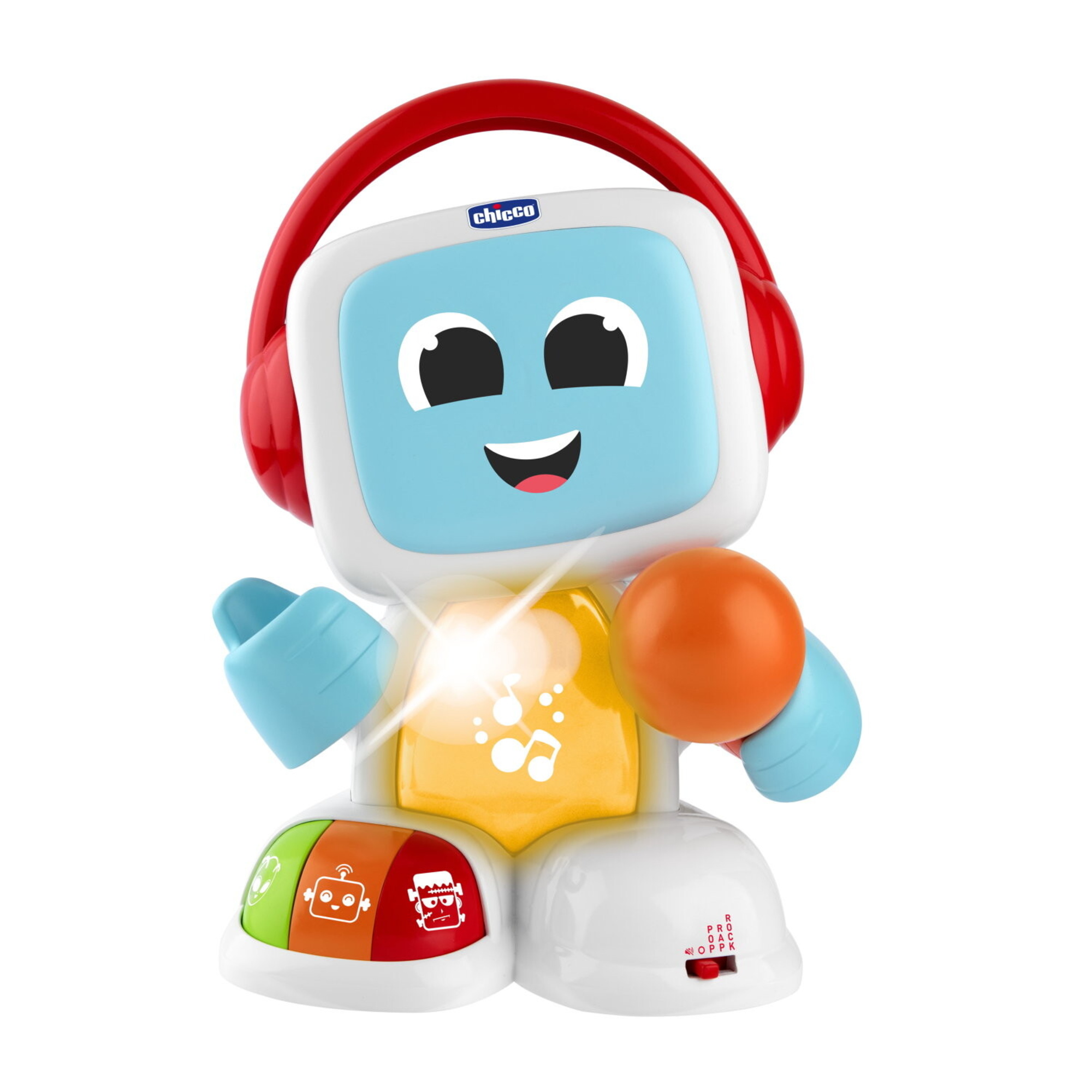 Chicco robit - gioca e canta con happy music per bambini 3-6 anni - Chicco