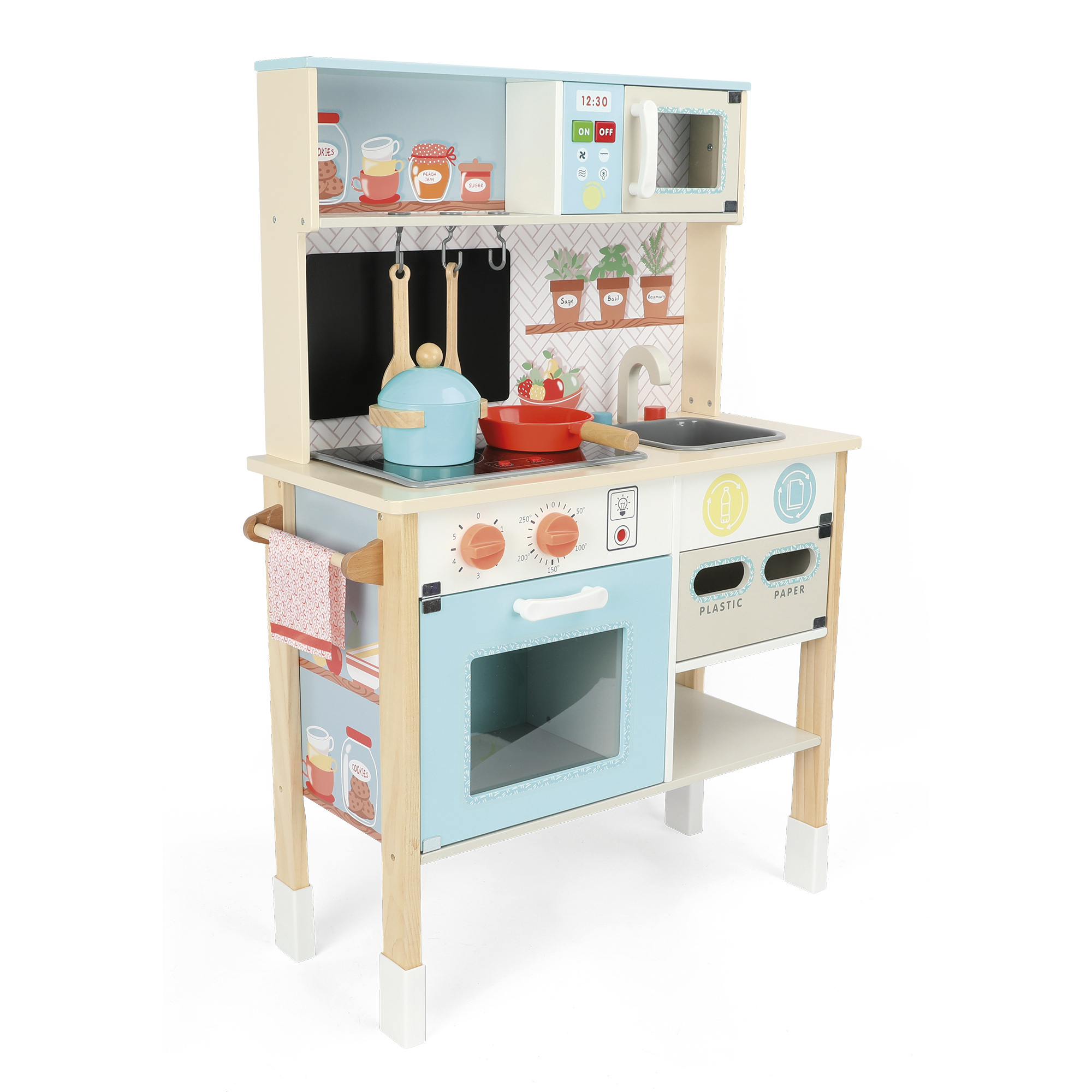 Cucina eco in legno – wood “n” play - WOOD N'PLAY